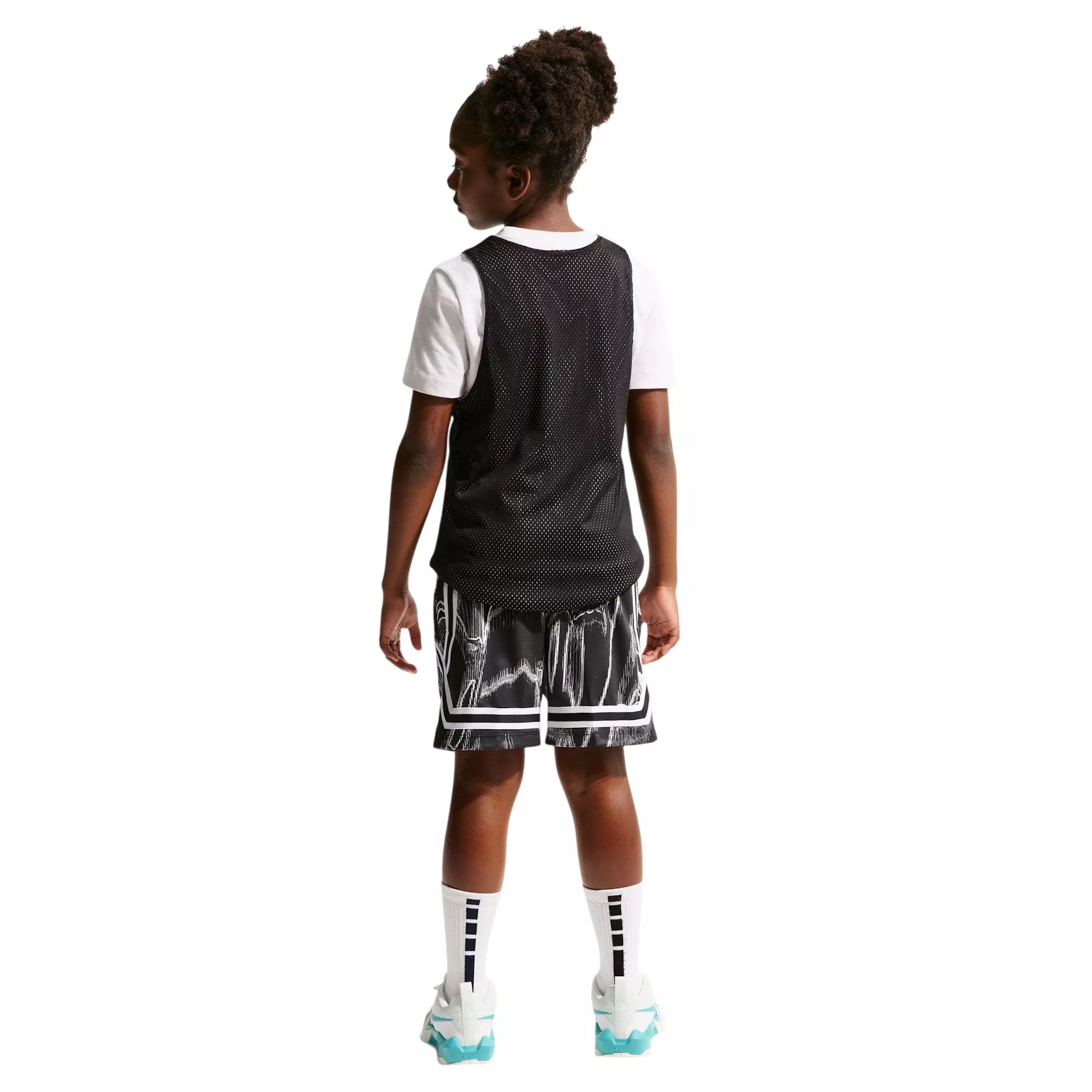 Nike Big Kids' Crossover Dri-FIT Basketball Shorts - Black - BLACK