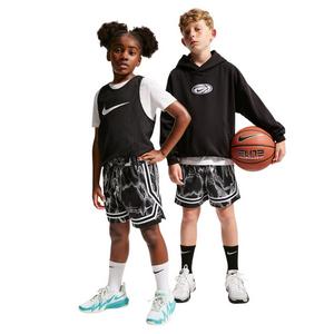Nike Big Kids' Crossover Dri-FIT Basketball Shorts - Black - BLACK