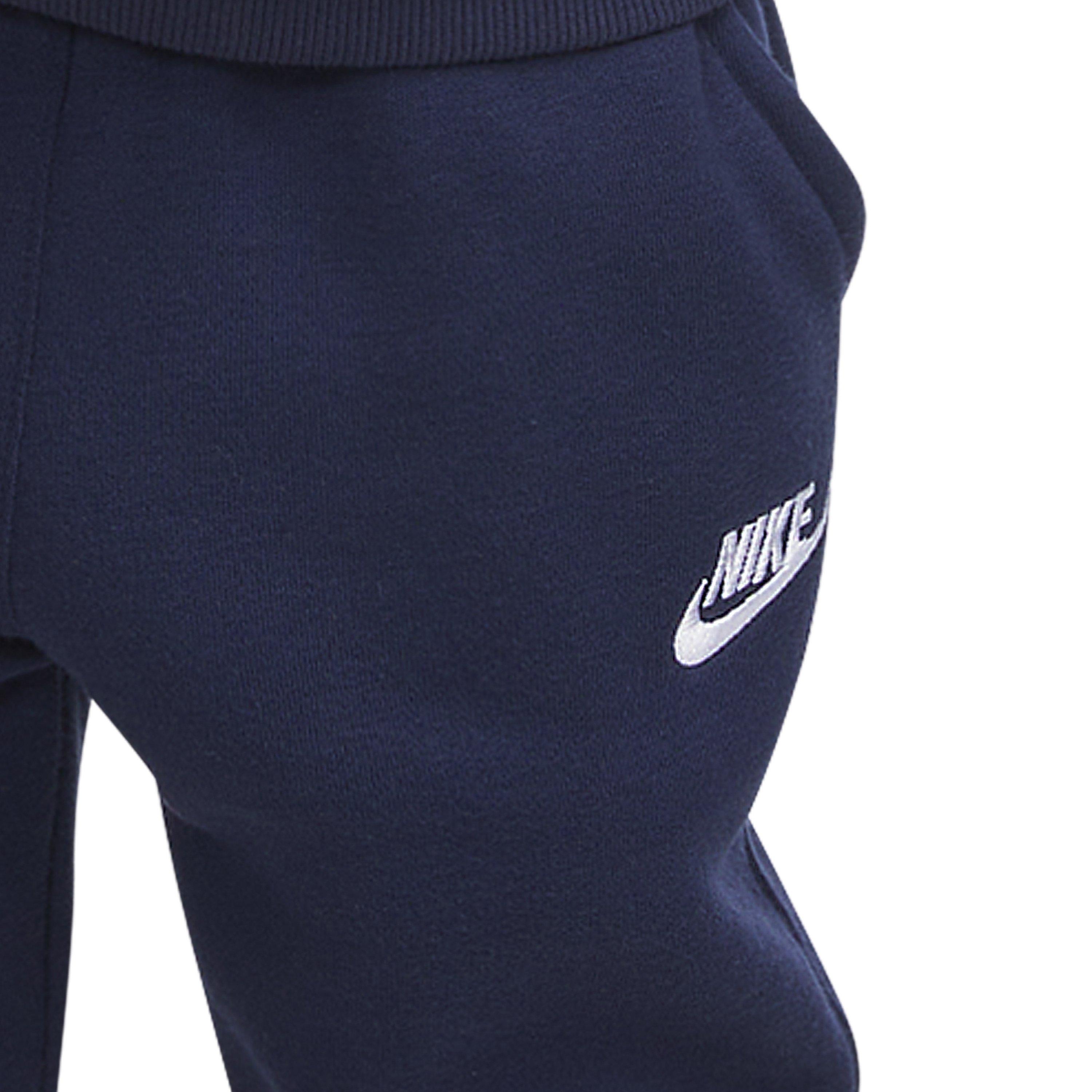 Nike Toddler Sportswear Club Fleece Pullover Hoodie - Navy - NAVY Thumbnail View 5