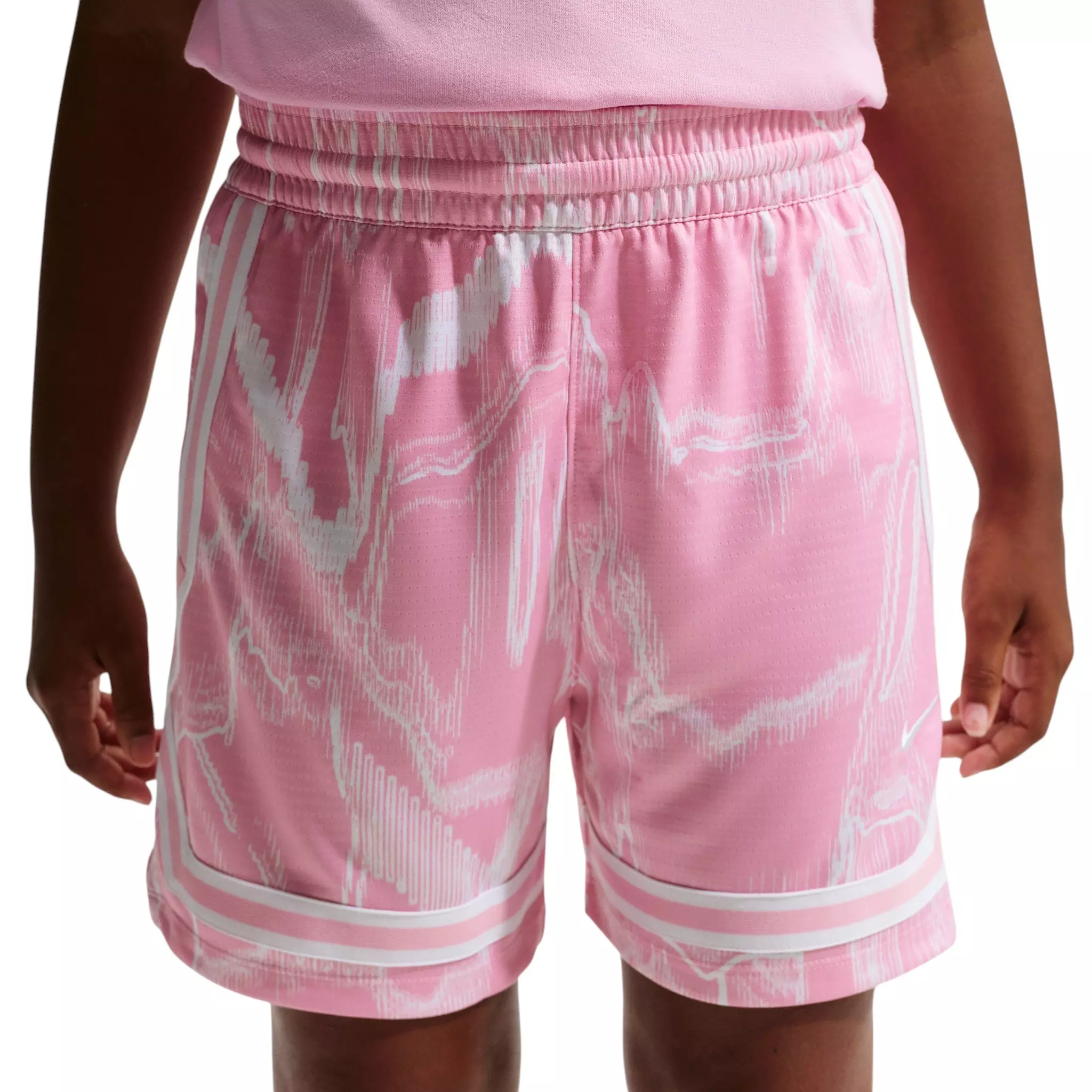 Nike Big Kids' Crossover Dri-FIT Basketball Shorts - Pink - PINK