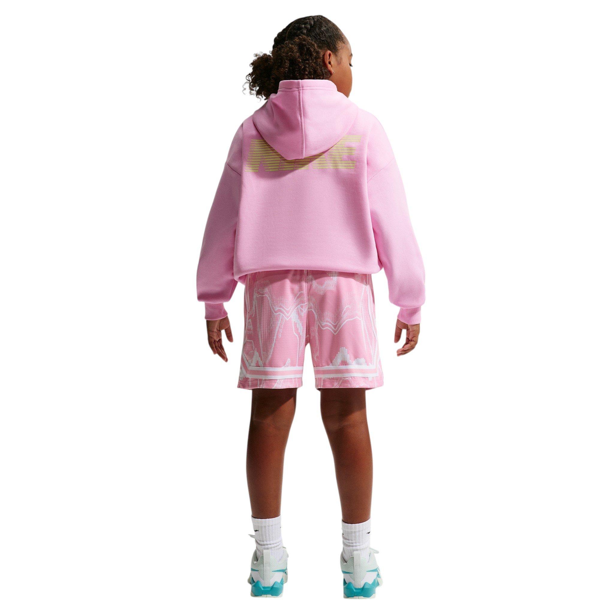 Nike Big Kids' Crossover Dri-FIT Basketball Shorts - Pink - PINK