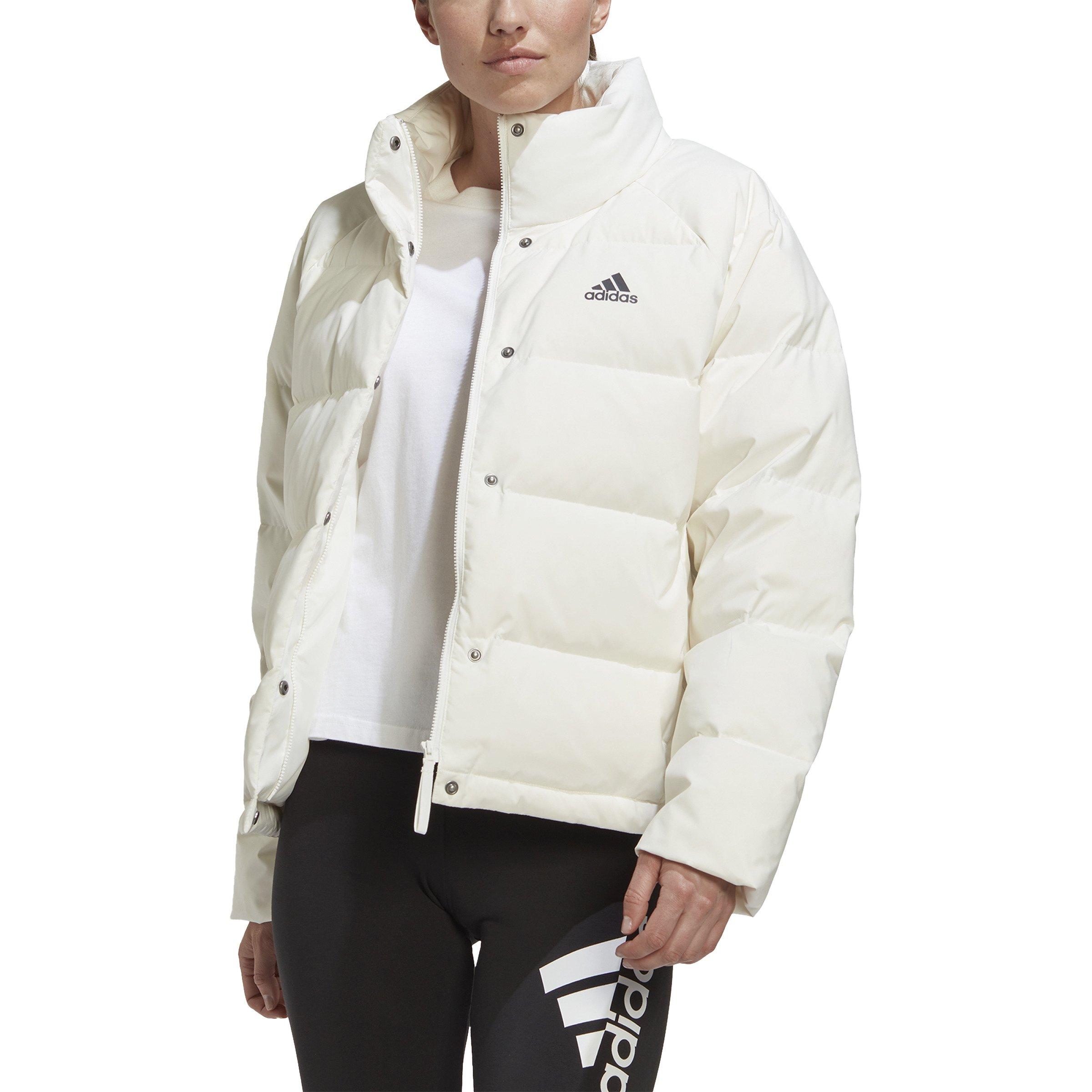 adidas Women\'s Helionic Relaxed Down City Gear Jacket - - | Hibbett White