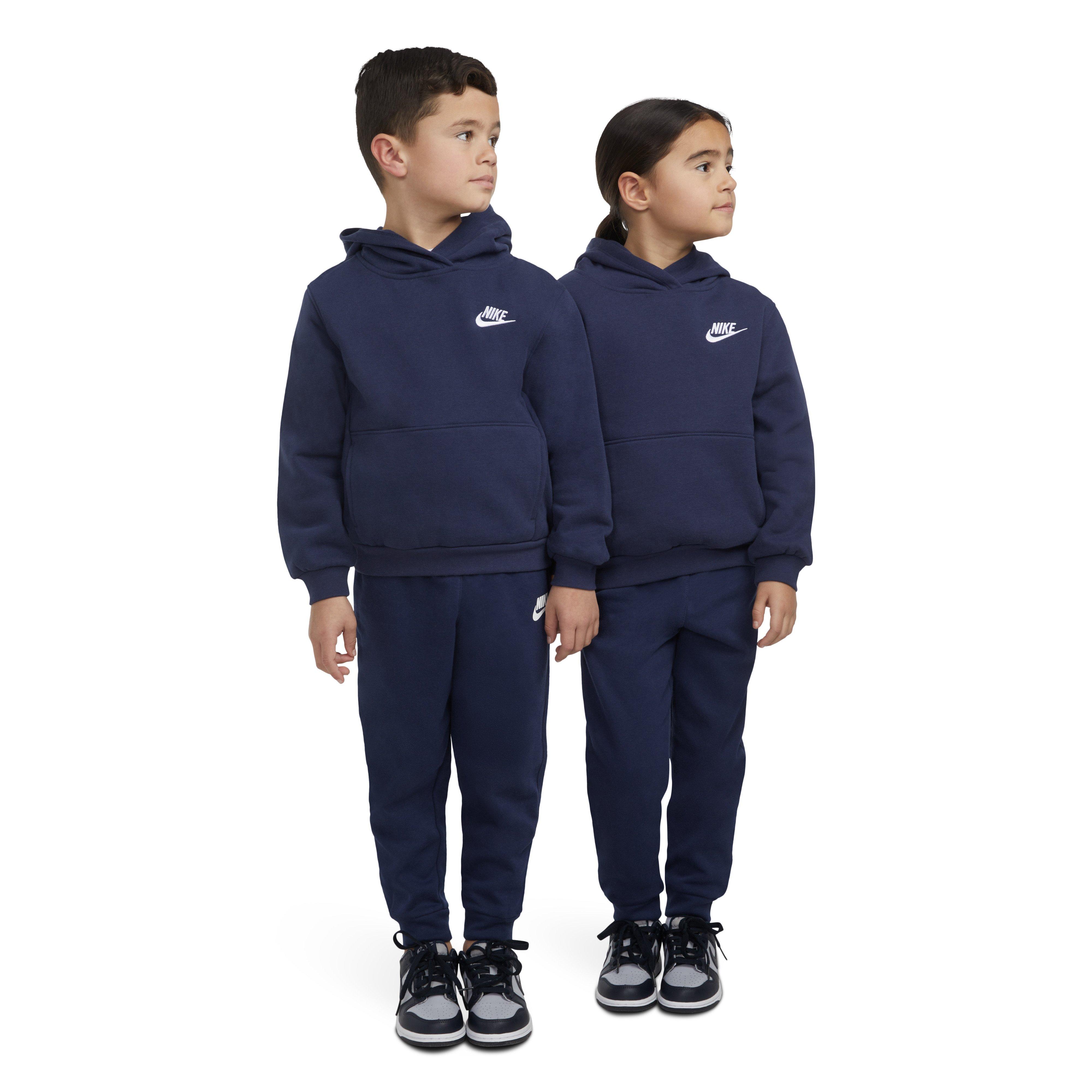 Nike Sportswear Club Fleece Little Kids' Navy Pullover Hoodie