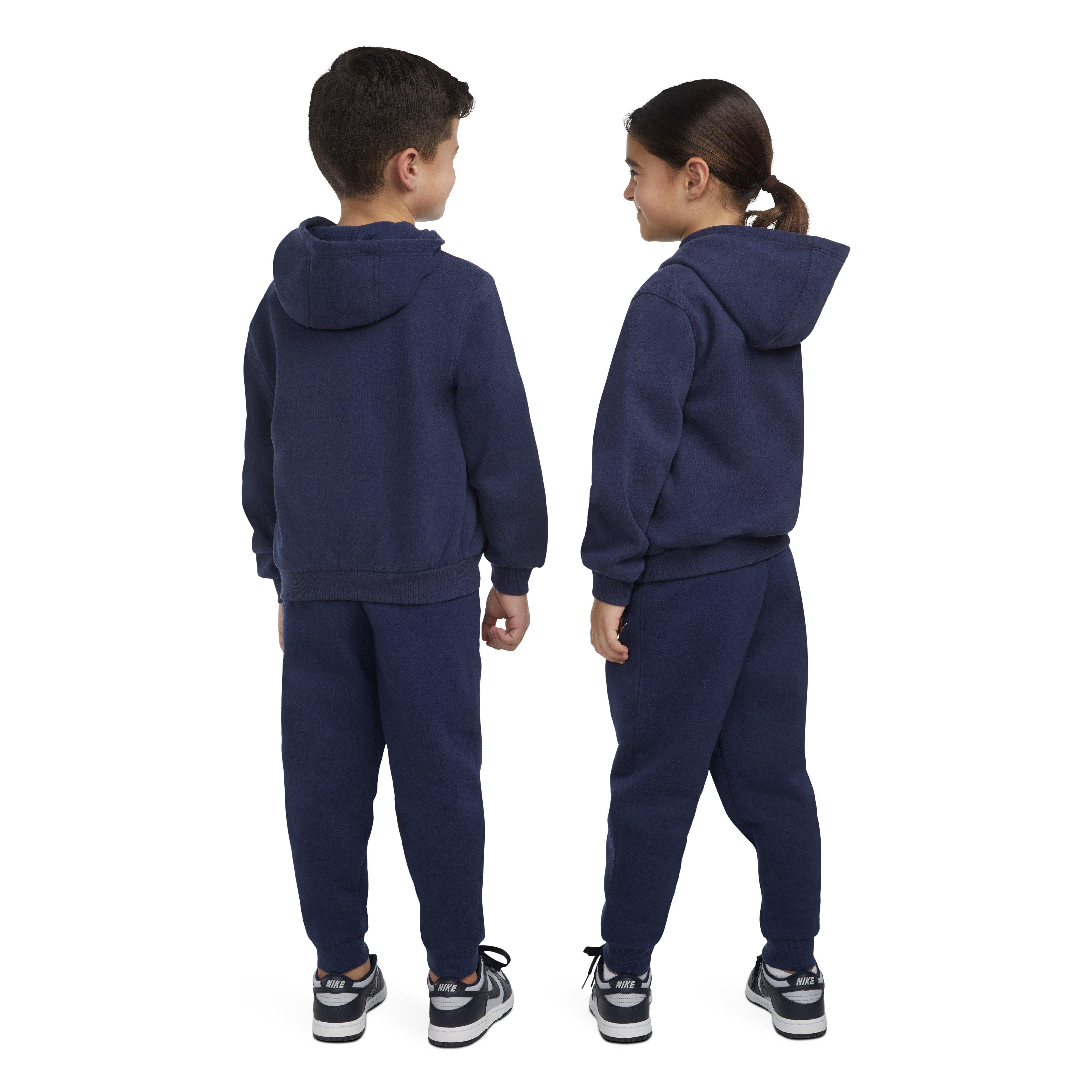 Nike Sportswear Club Fleece Little Kids' Navy Pullover Hoodie