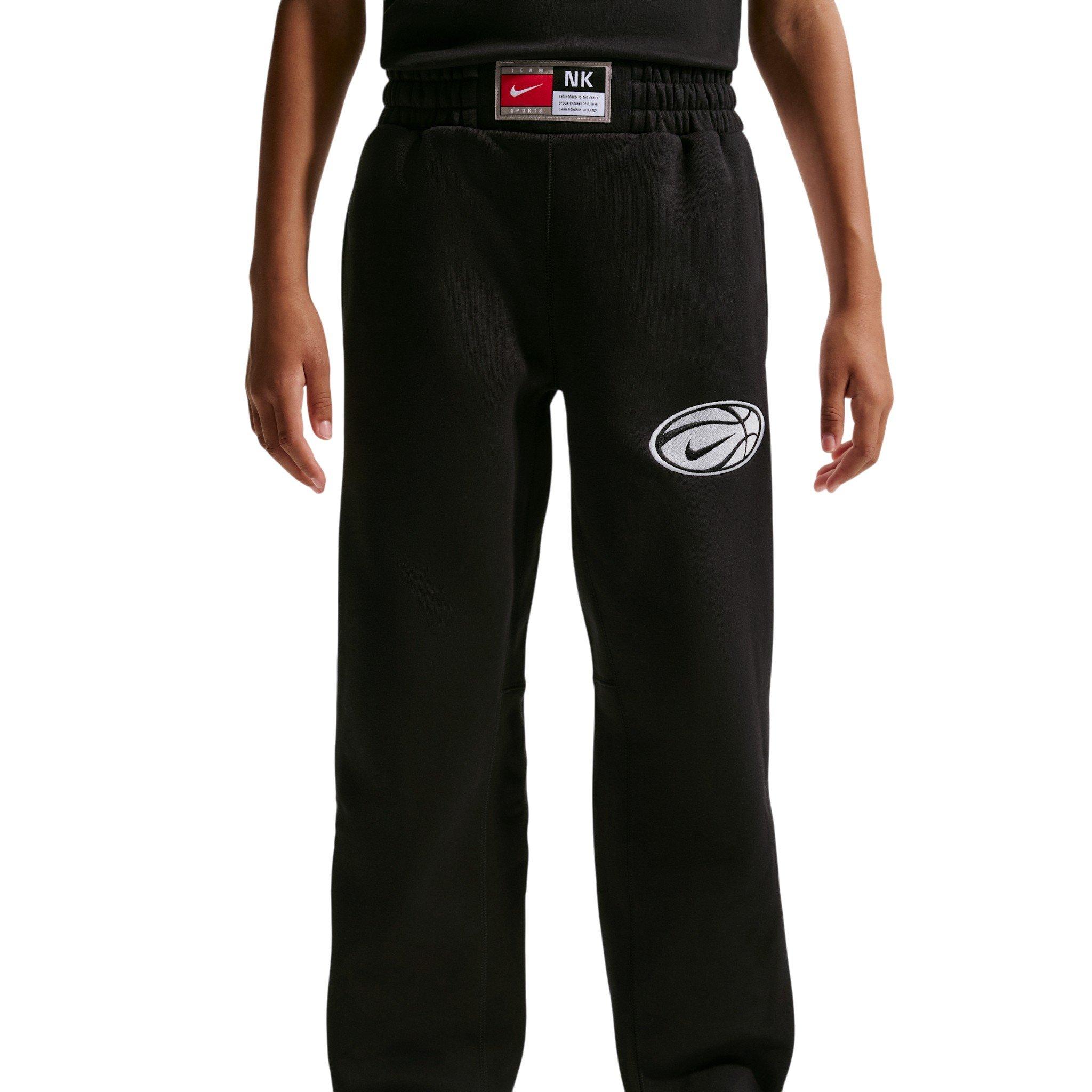 Nike Big Kids' Basketball Pants - Black - BLACK Thumbnail View 3