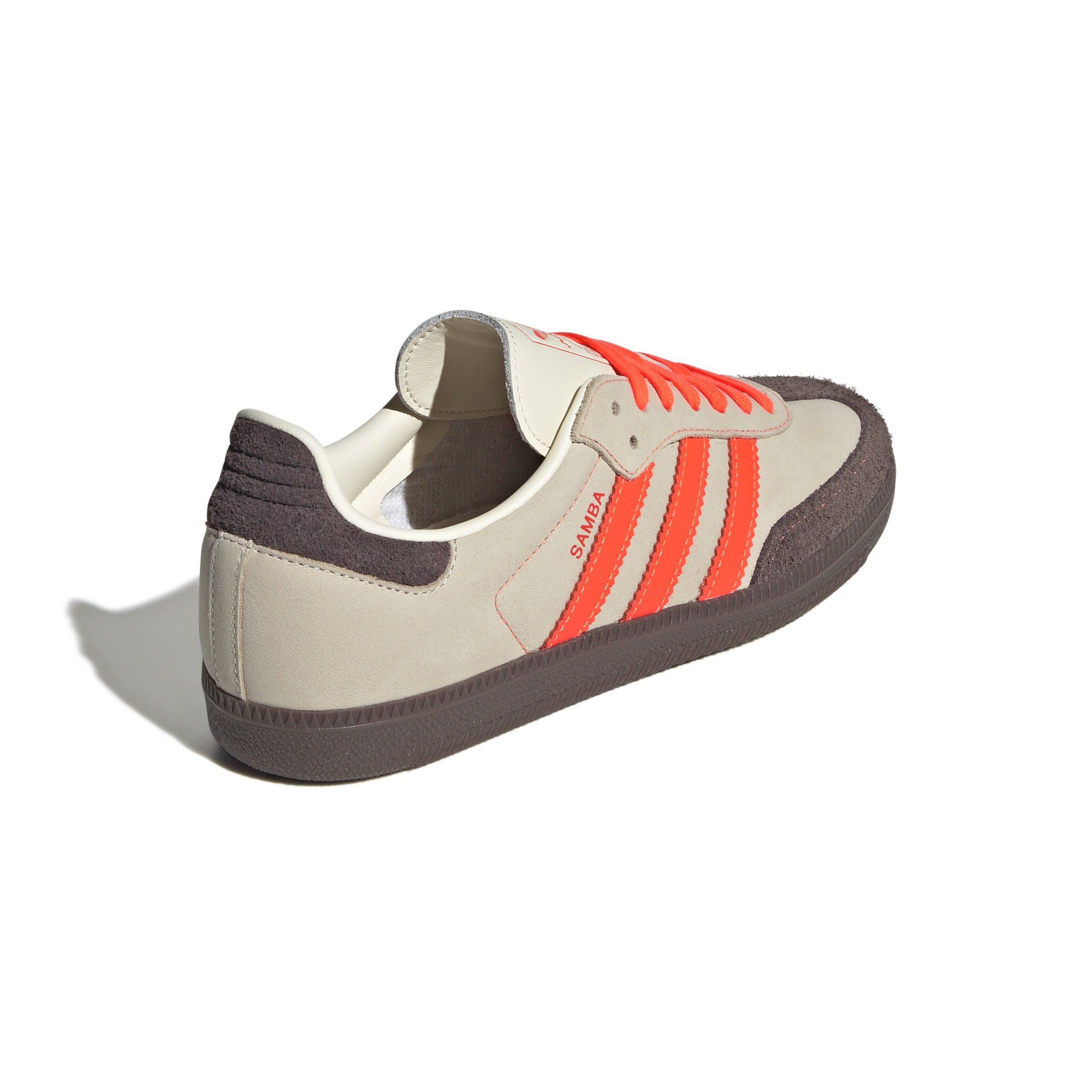 adidas Originals Samba OG "Solar Orange/Cream White/Solar Orange" Women's Shoe - ORANGE/CREAM/ORANGE Thumbnail View 4