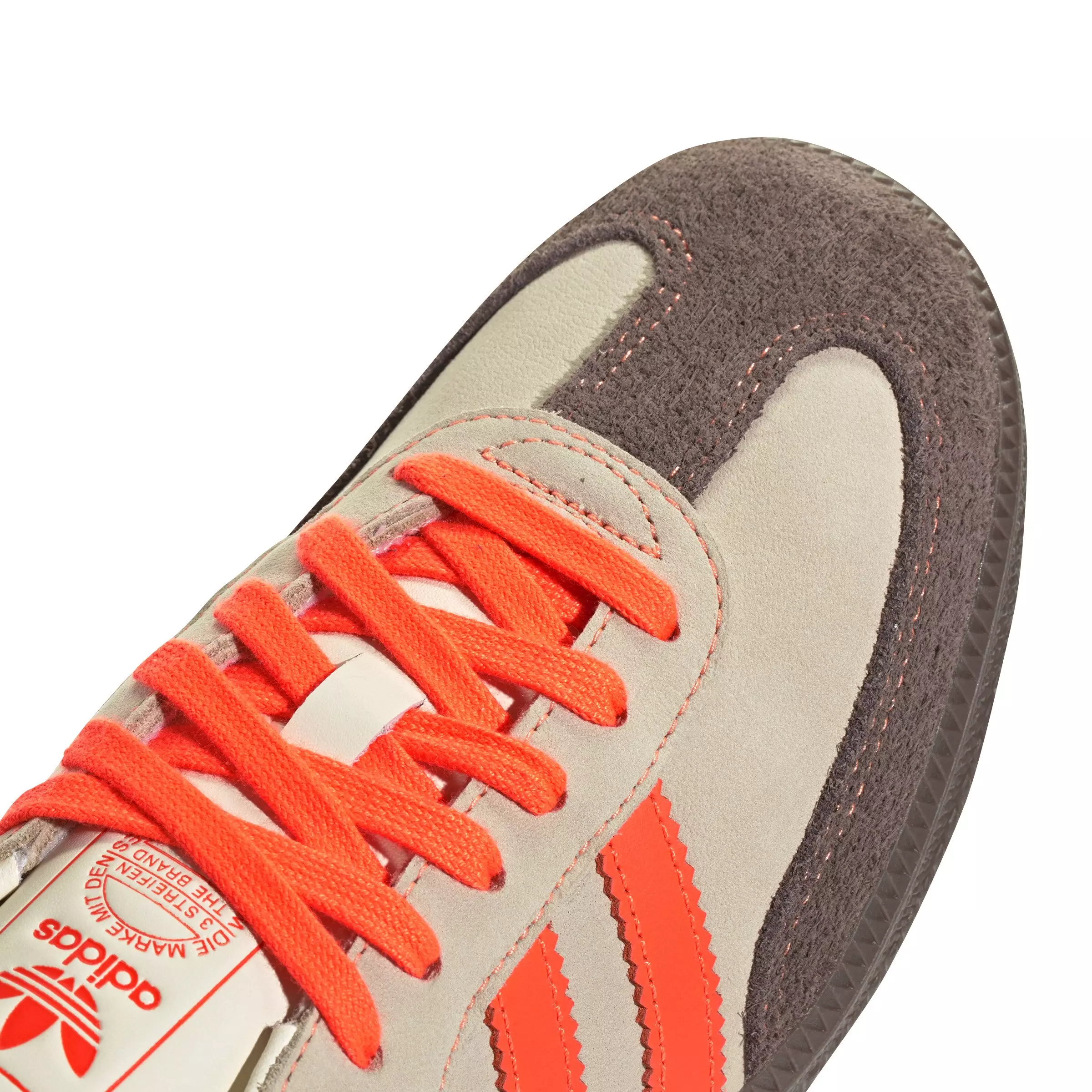 adidas Originals Samba OG "Solar Orange/Cream White/Solar Orange" Women's Shoe - ORANGE/CREAM/ORANGE