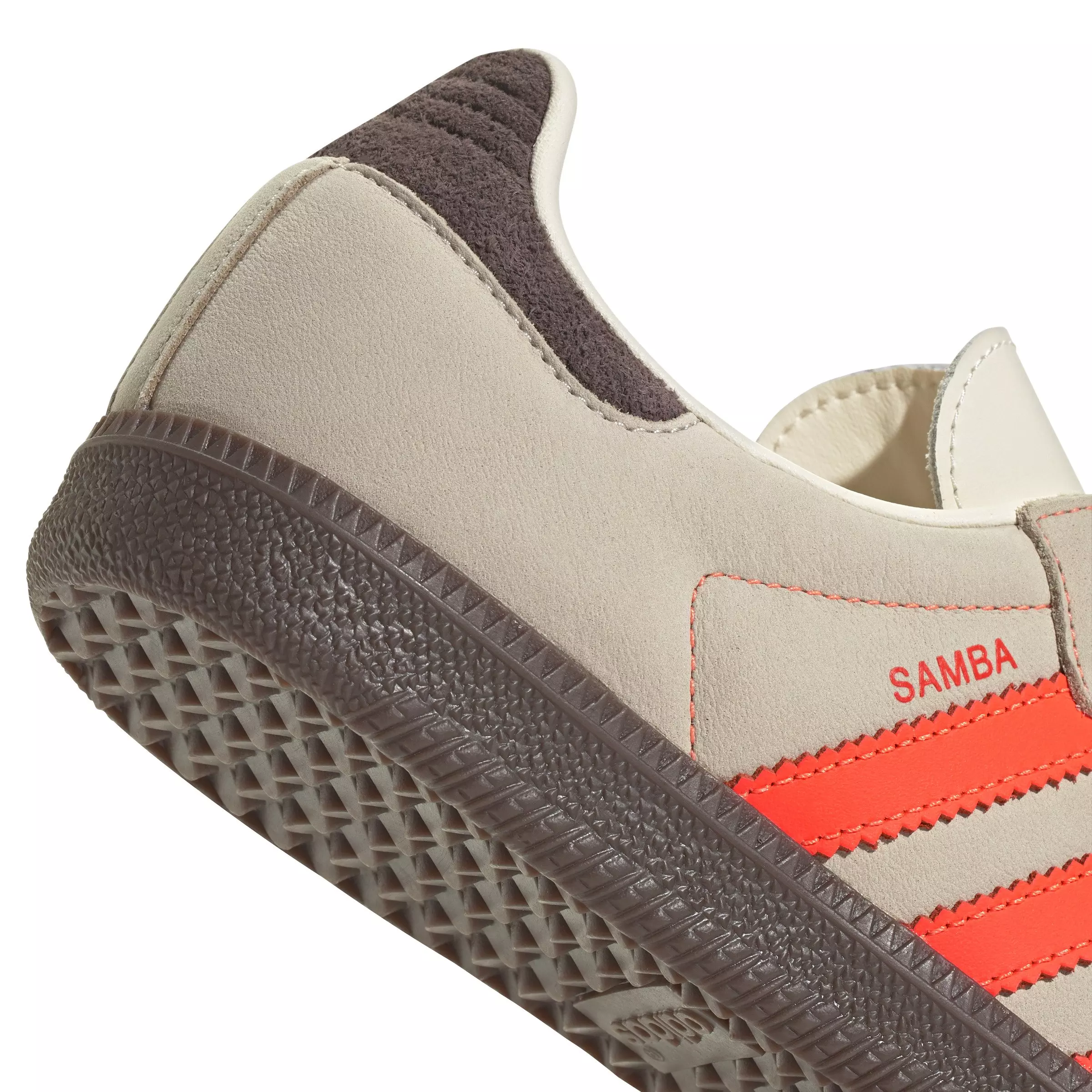 adidas Originals Samba OG "Solar Orange/Cream White/Solar Orange" Women's Shoe - ORANGE/CREAM/ORANGE