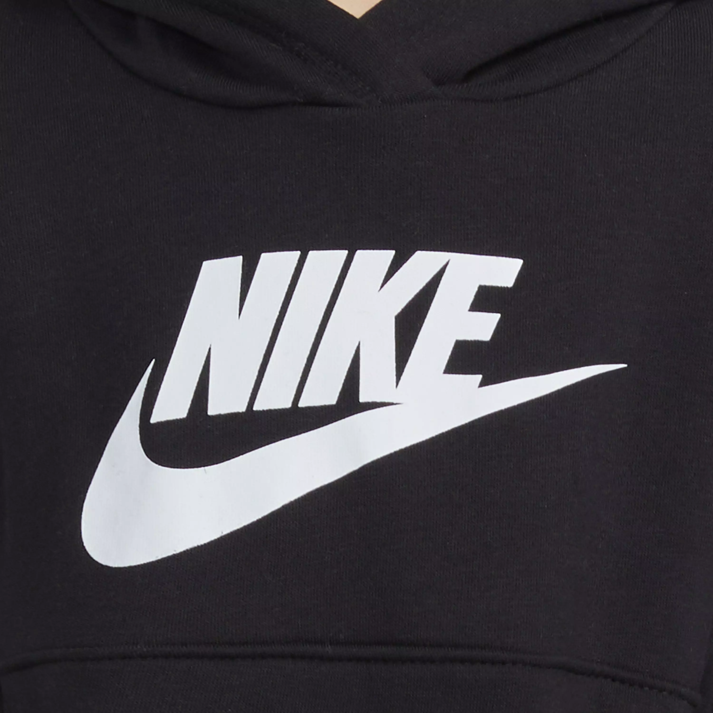 Nike Toddler Sportswear Club Fleece HBR Hoodie - Black - BLACK