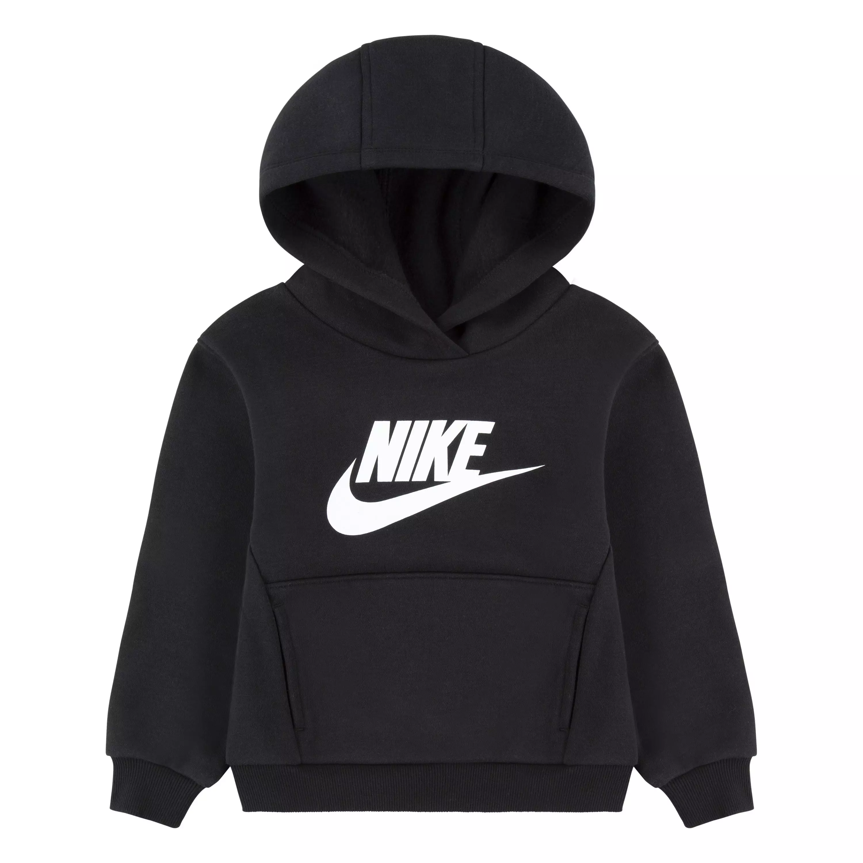 Nike Toddler Sportswear Club Fleece HBR Hoodie - Black - BLACK