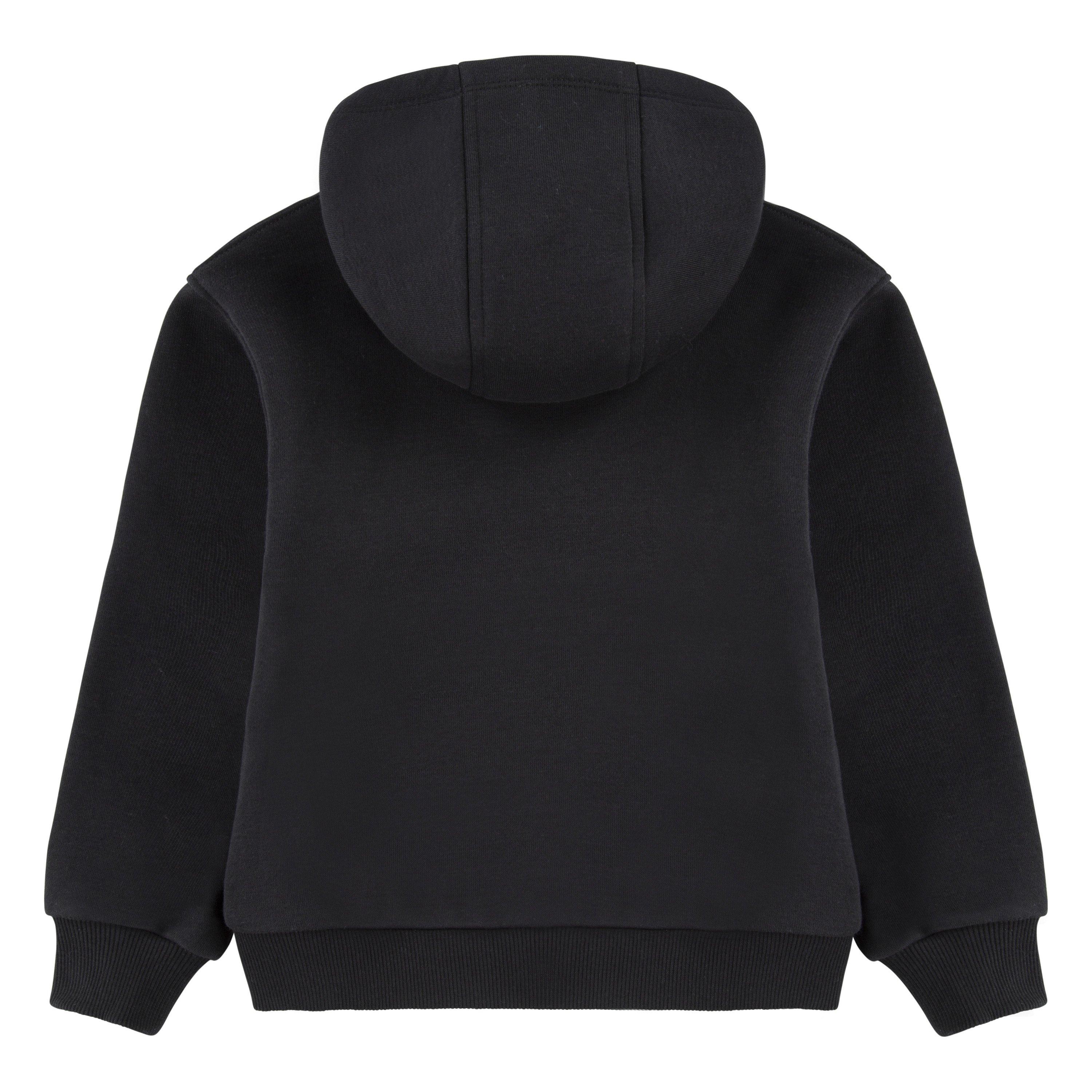 Nike Toddler Sportswear Club Fleece HBR Hoodie -Black - BLACK Thumbnail View 6