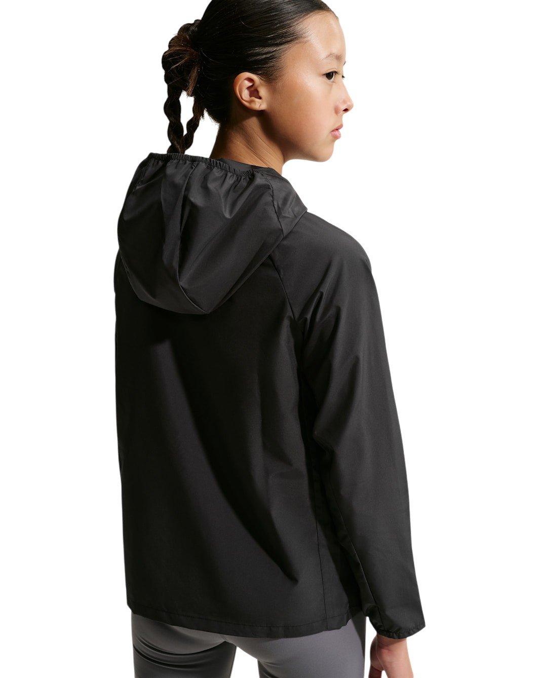 Nike Miler Repel UV Big Kids' Black Training Jacket