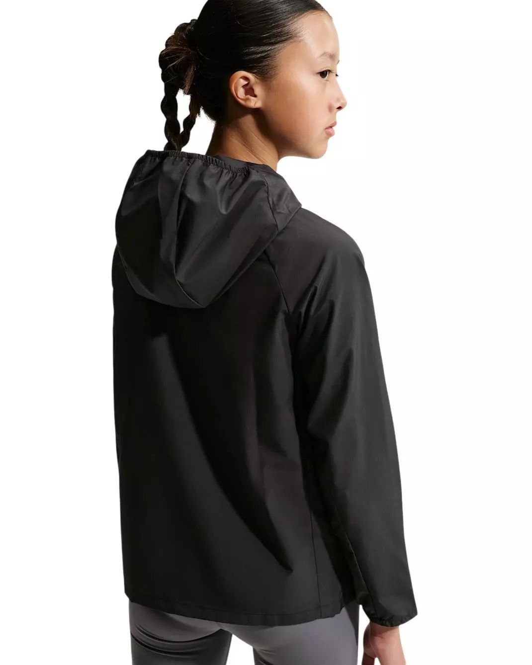 Nike Big Kids' Miler Repel UV Training Jacket - Black - BLACK