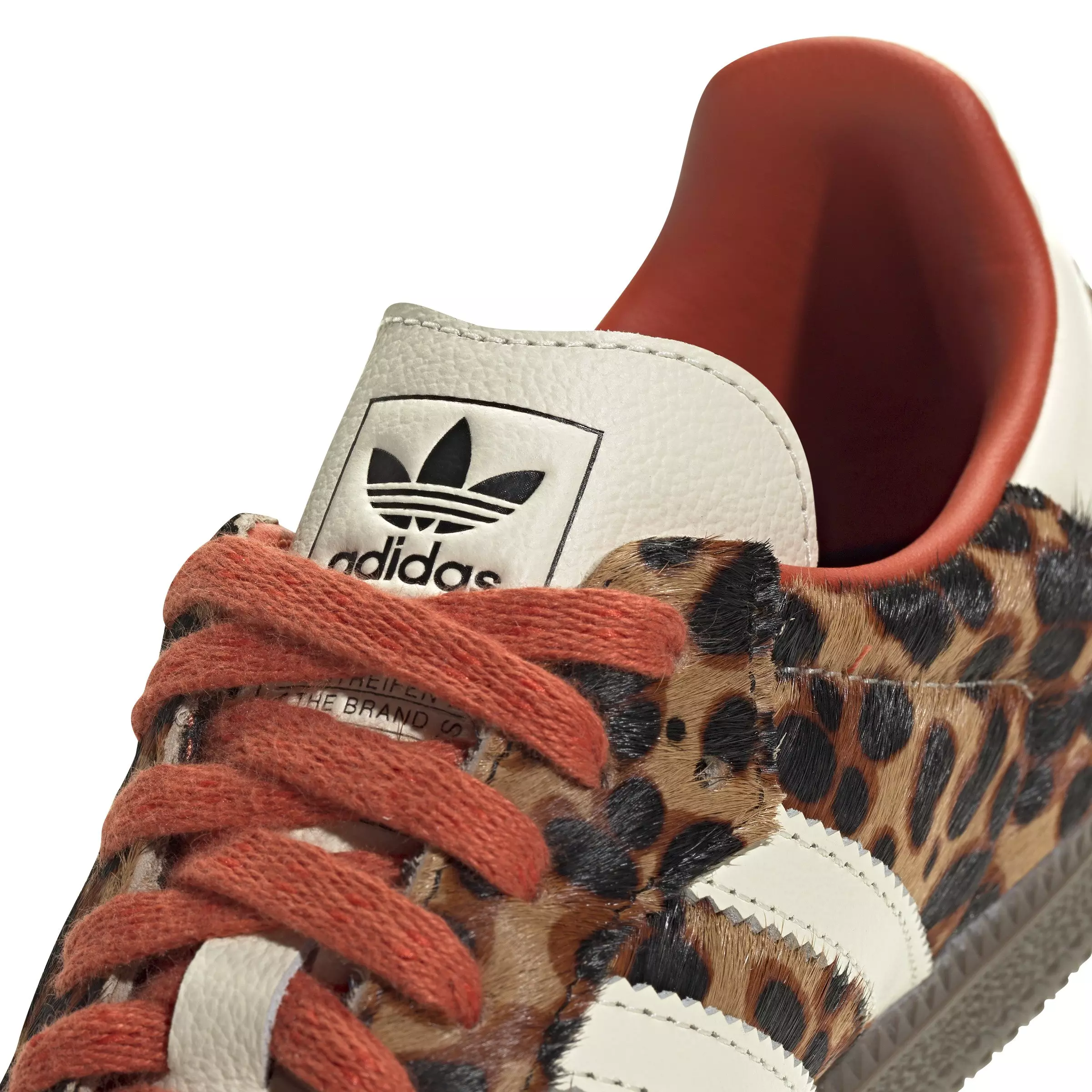 adidas Originals Samba OG "Leopard Print" Women's Shoe - BLACK/RED/CREAM