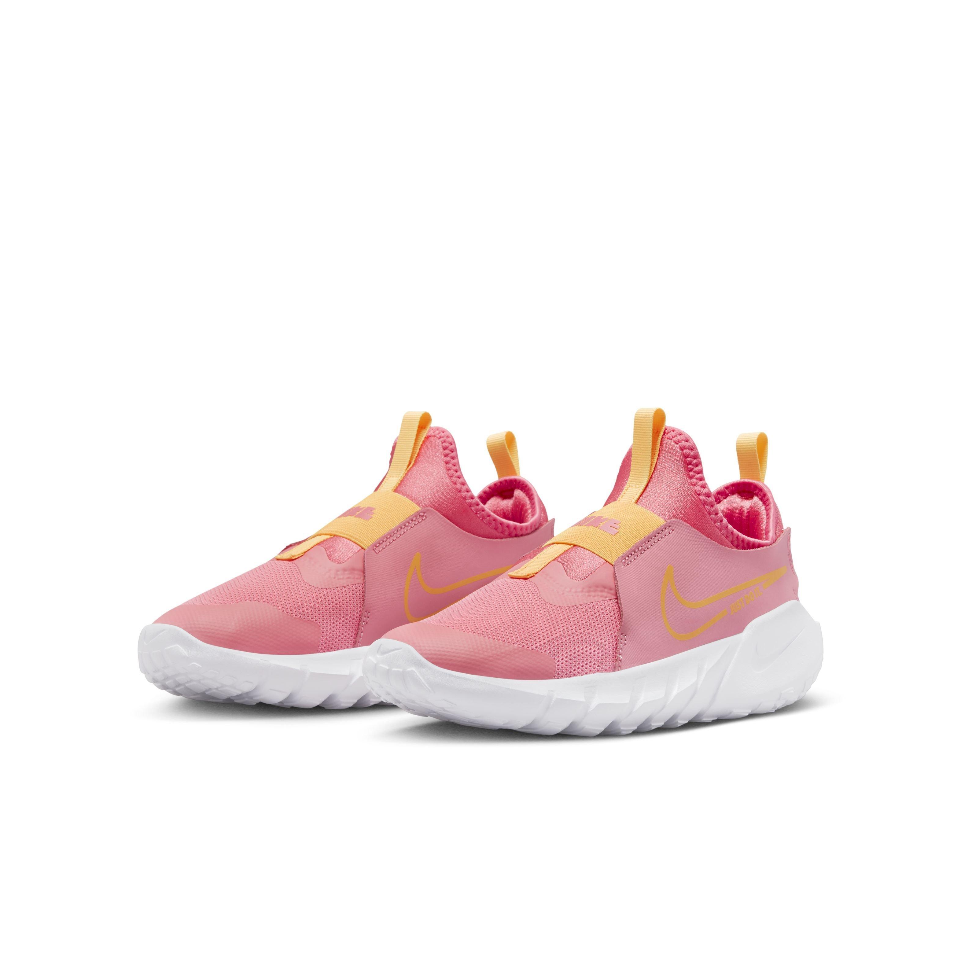 Nike Flex Runner 2 Grade School Girls' "Coral Chalk/Sea Coral/White/Citron Pulse" Running Shoe