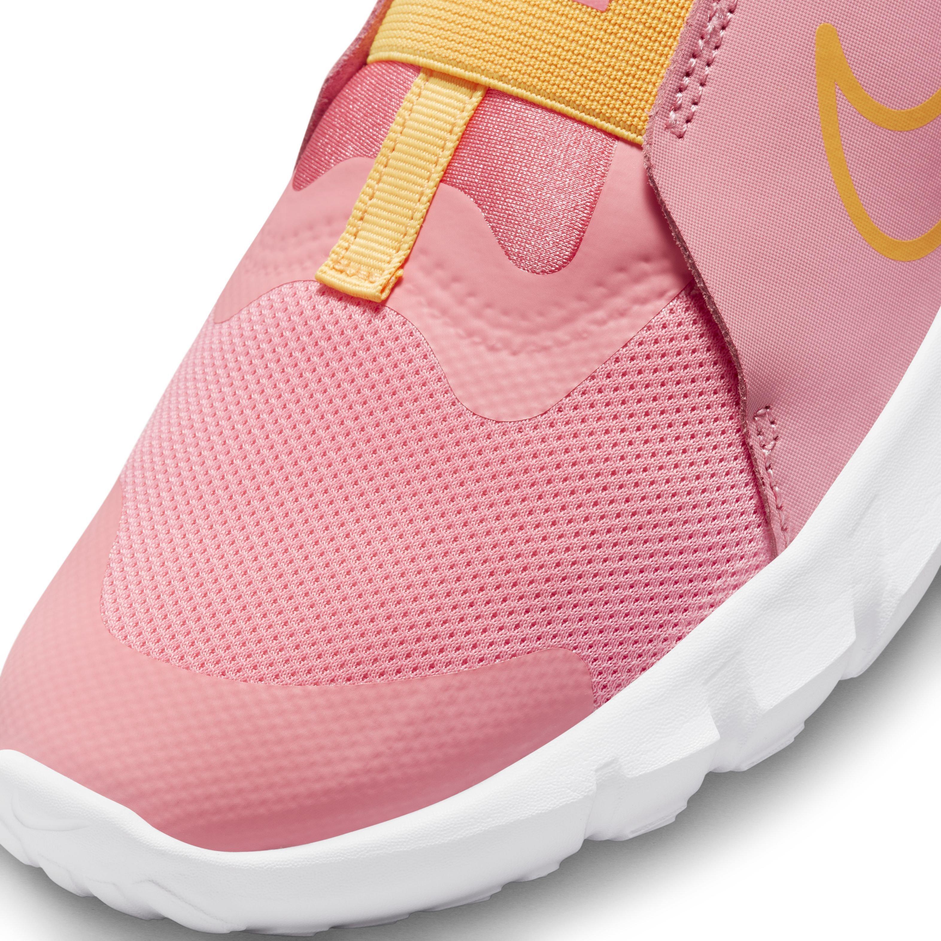 Nike Flex Runner 2 Grade School Girls' "Coral Chalk/Sea Coral/White/Citron Pulse" Running Shoe