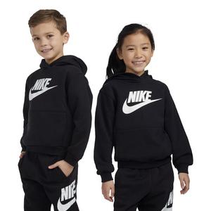 Nike Little Kids' Sportswear Club Fleece HBR Hoodie - Black
