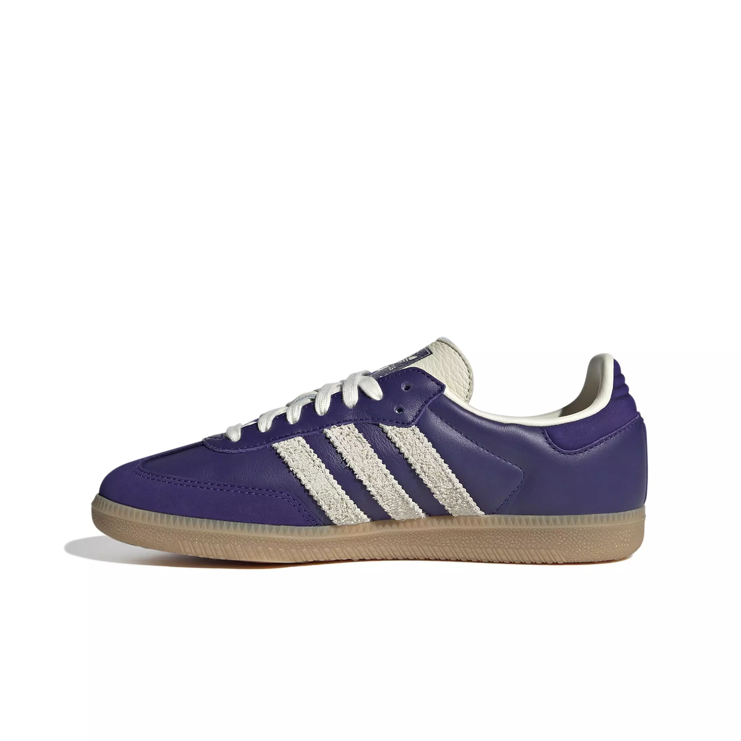 adidas Originals Samba OG "Collegiate Purple/Cream White/Gum 3" Women's Shoe - PURPLE/CREAM/GUM