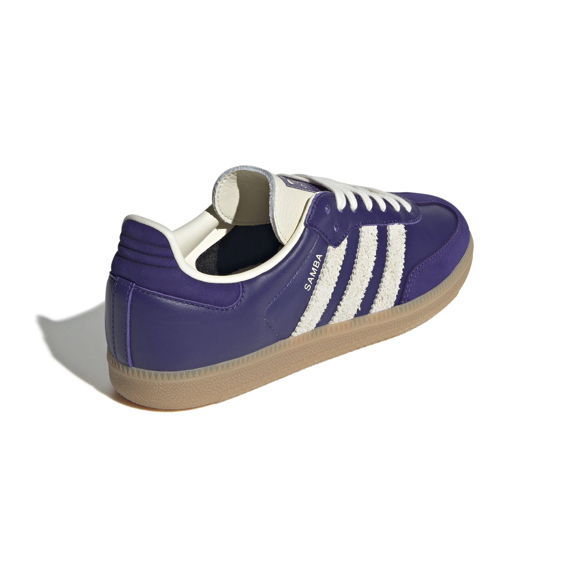 adidas Originals Samba OG "Collegiate Purple/Cream White/Gum 3" Women's Shoe - PURPLE/CREAM/GUM Thumbnail View 4