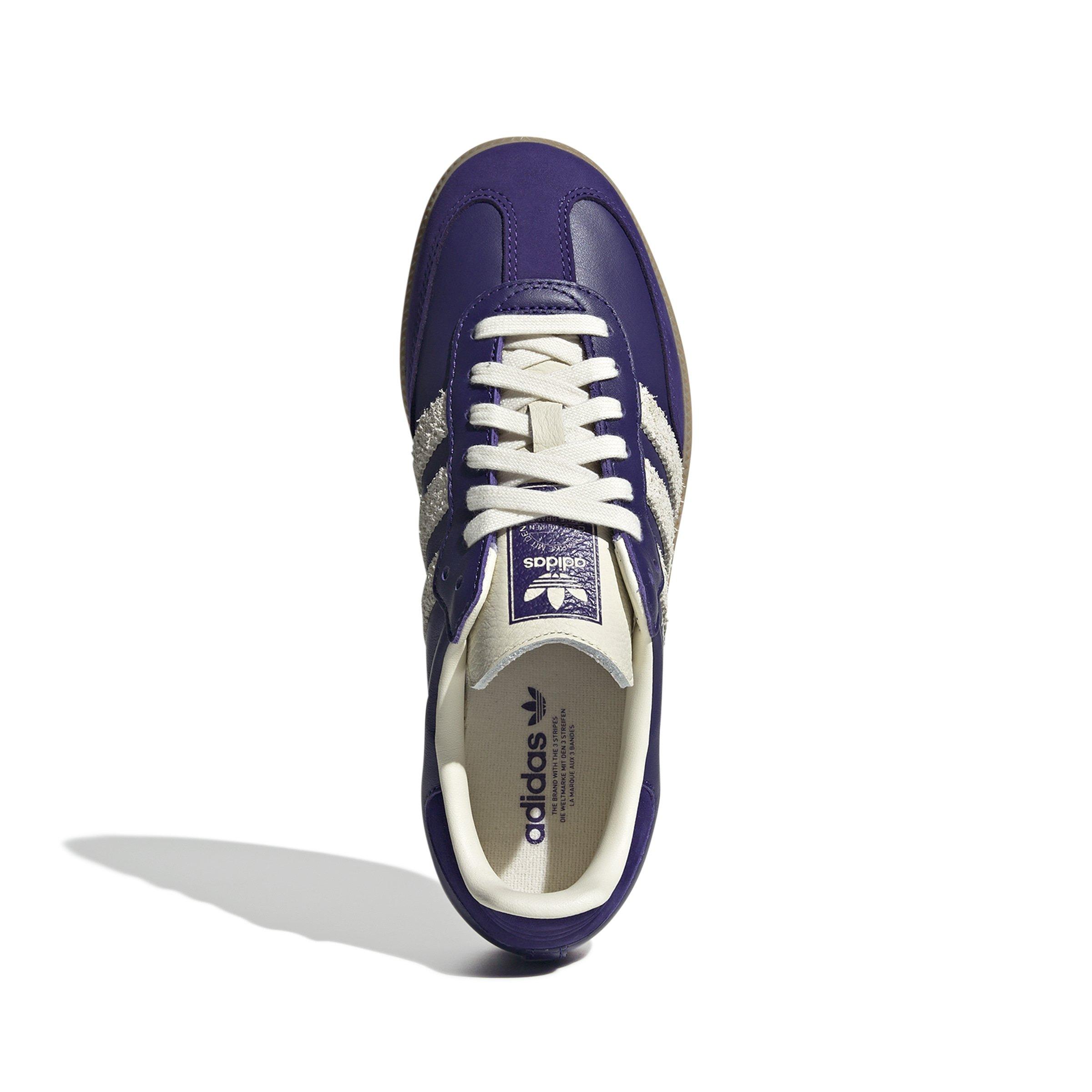 adidas Originals Samba OG "Collegiate Purple/Cream White/Gum 3" Women's Shoe - PURPLE/CREAM/GUM Thumbnail View 5
