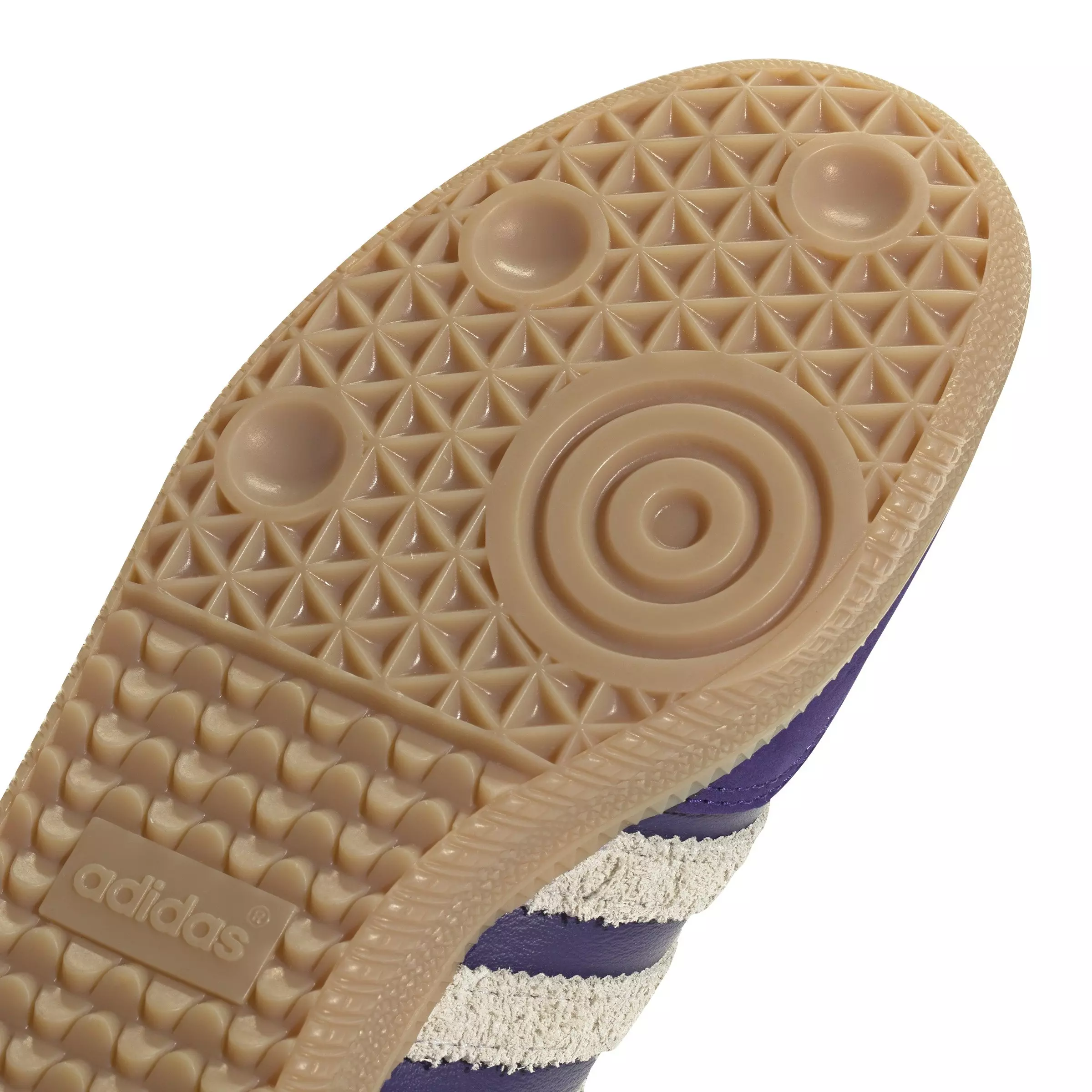 adidas Originals Samba OG "Collegiate Purple/Cream White/Gum 3" Women's Shoe - PURPLE/CREAM/GUM
