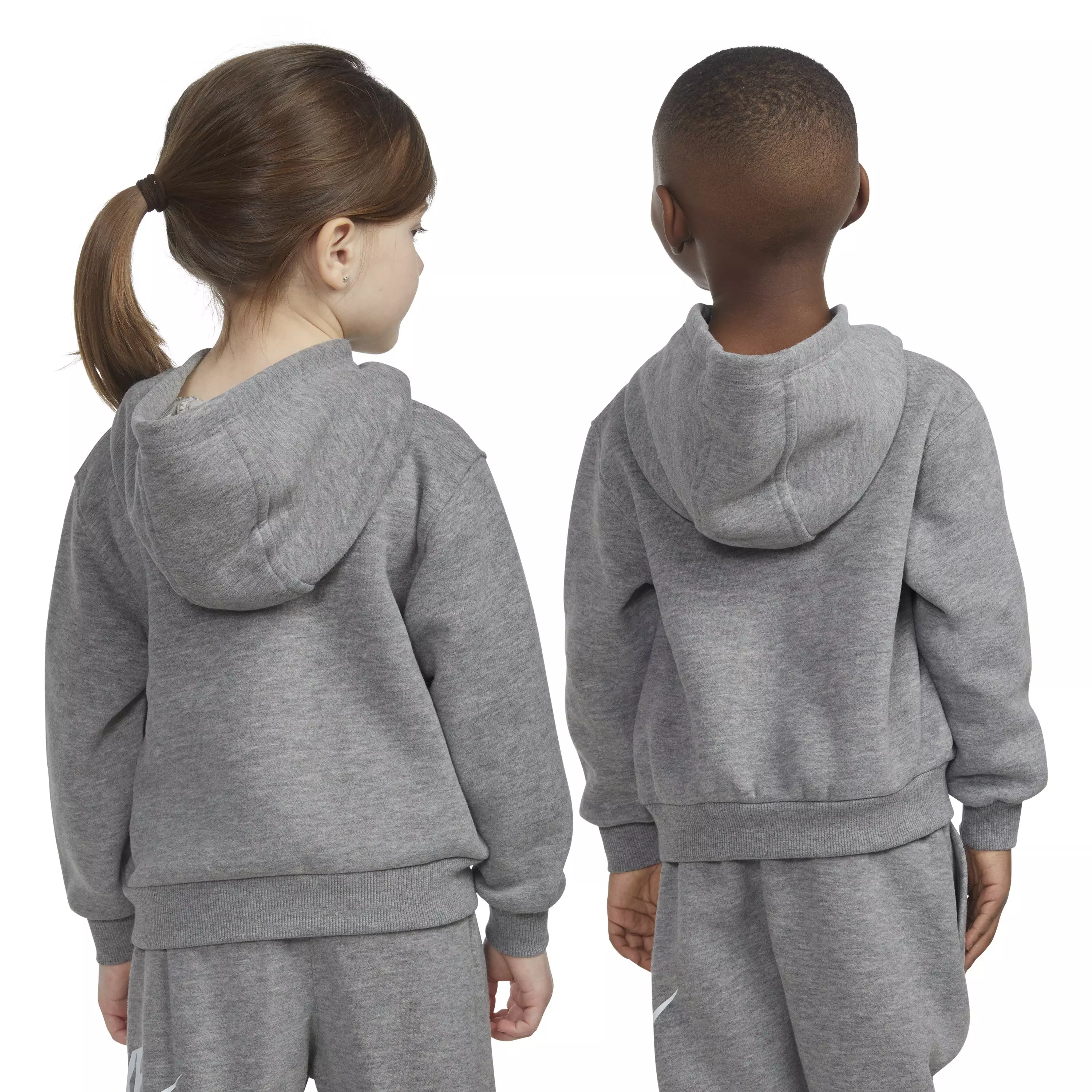 Nike Toddler Sportswear Club Fleece HBR Hoodie - Dk Grey - DK GREY