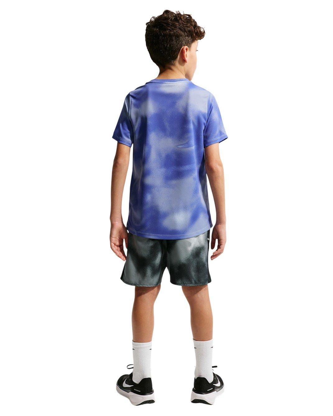 Nike Big Boys' Miler Dri-FIT Shorts - Black - BLACK Thumbnail View 5