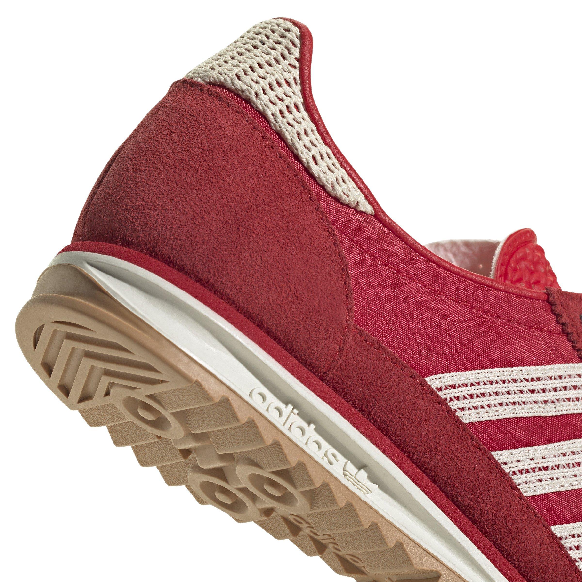 adidas Originals SL 72 OG "Better Scarlet/Wonder White/Off White" Women's Shoe - SCARLET/WHITE/OFF WHITE Thumbnail View 8