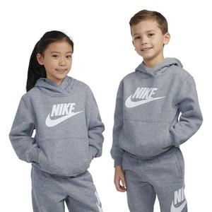 Nike Little Kids' Sportswear Club Fleece HBR Hoodie -Dk Grey