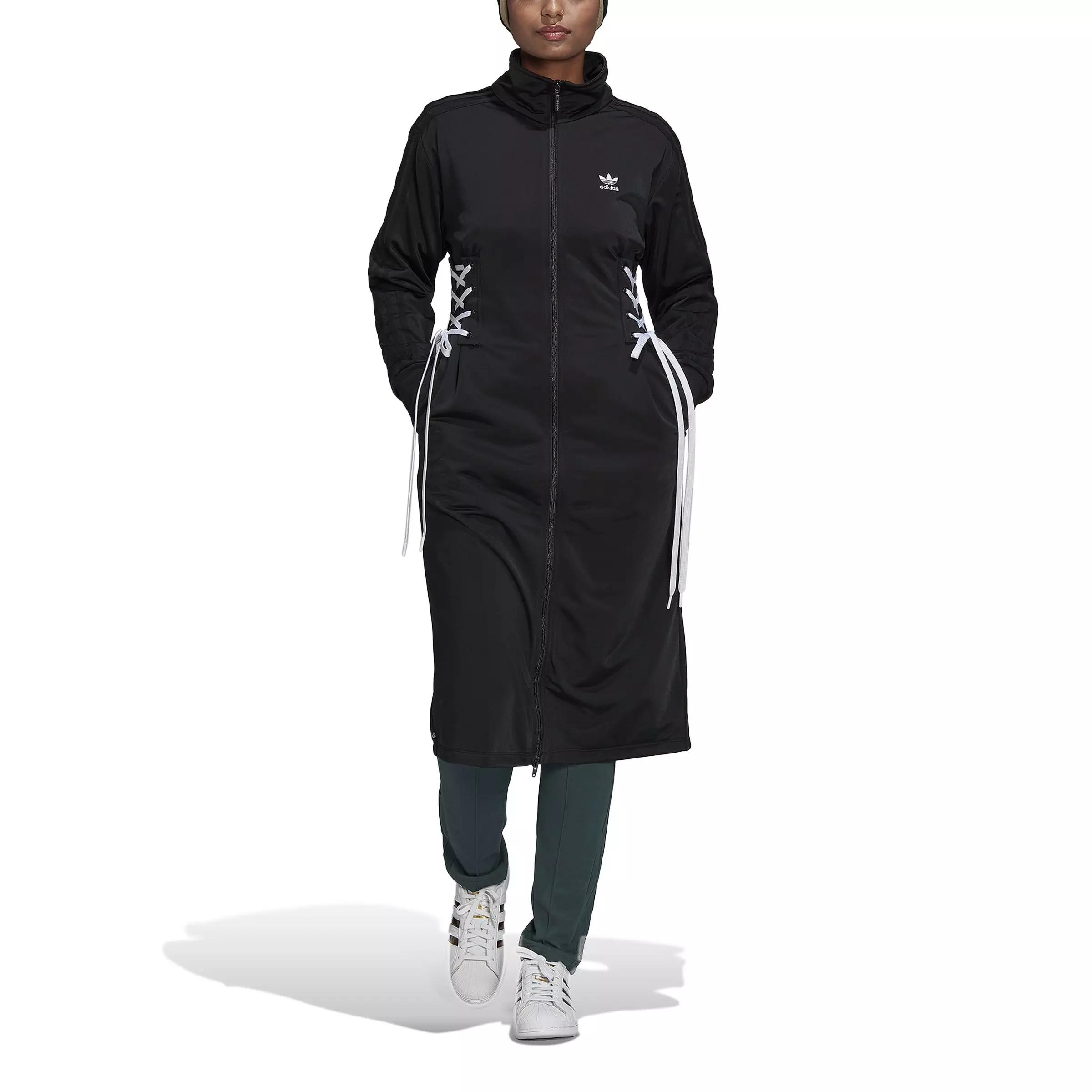 adidas Women's Always Original Laced Track Top - Black - BLACK