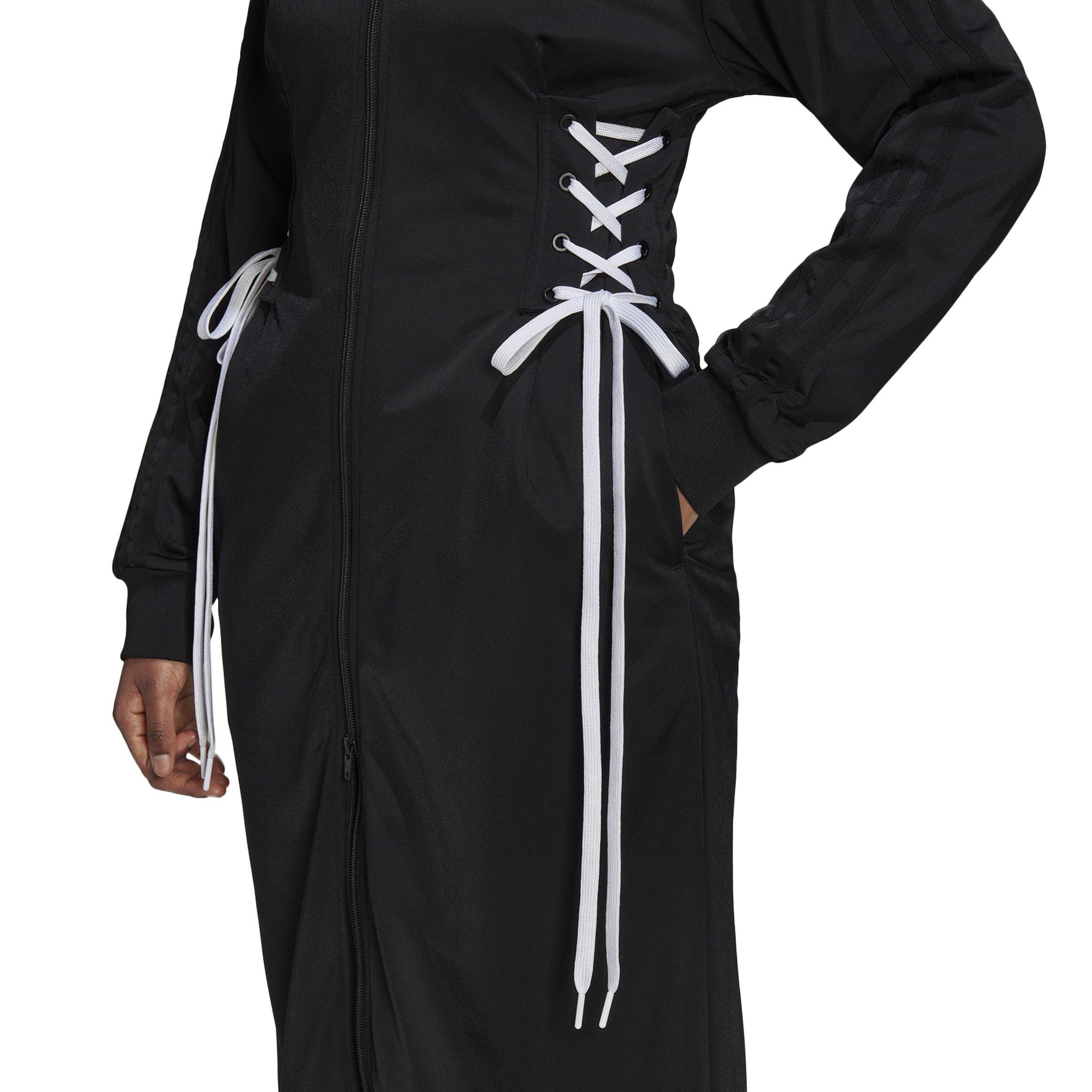 adidas Women's Always Original Laced Track Top - Black - BLACK Thumbnail View 5