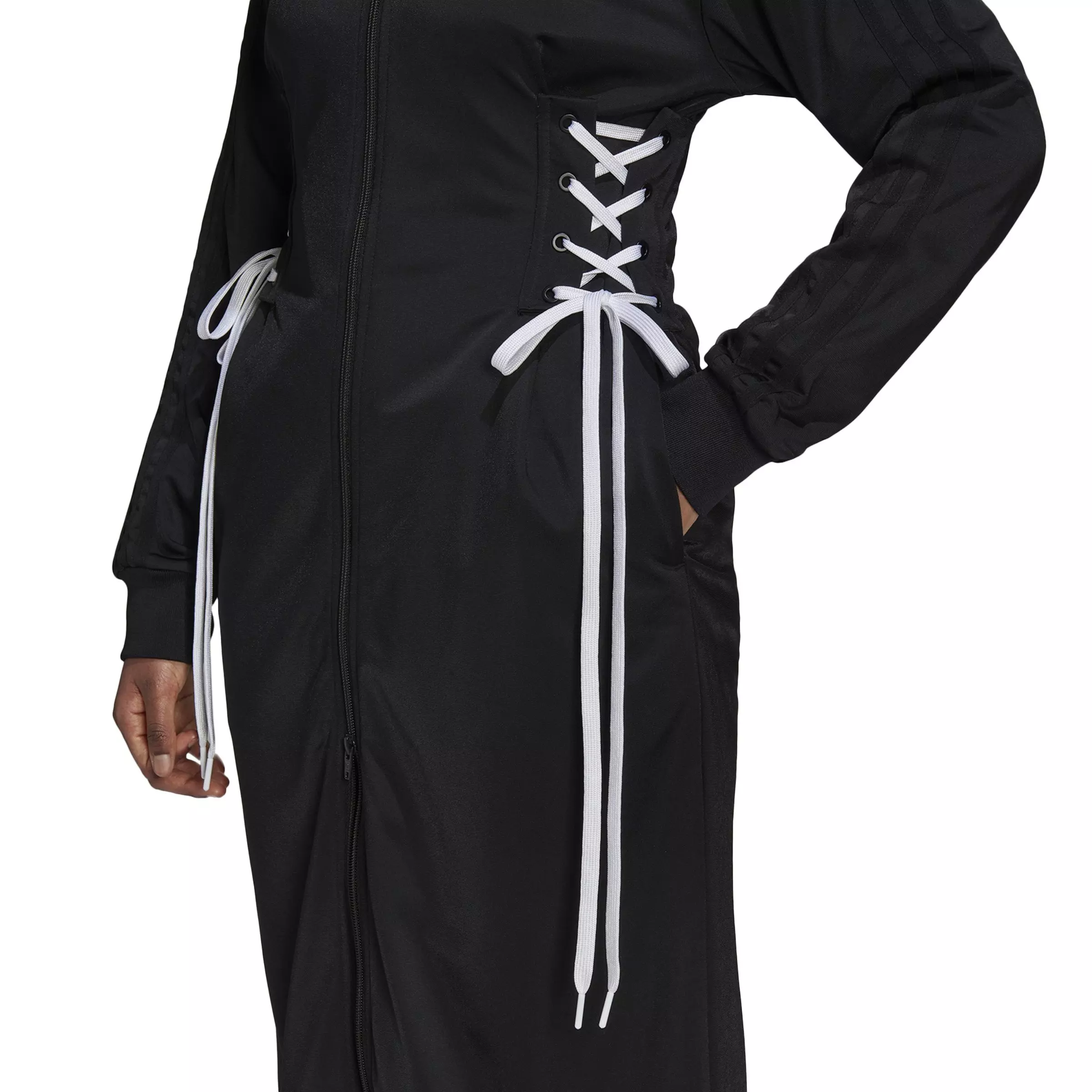 adidas Women's Always Original Laced Track Top - Black - BLACK