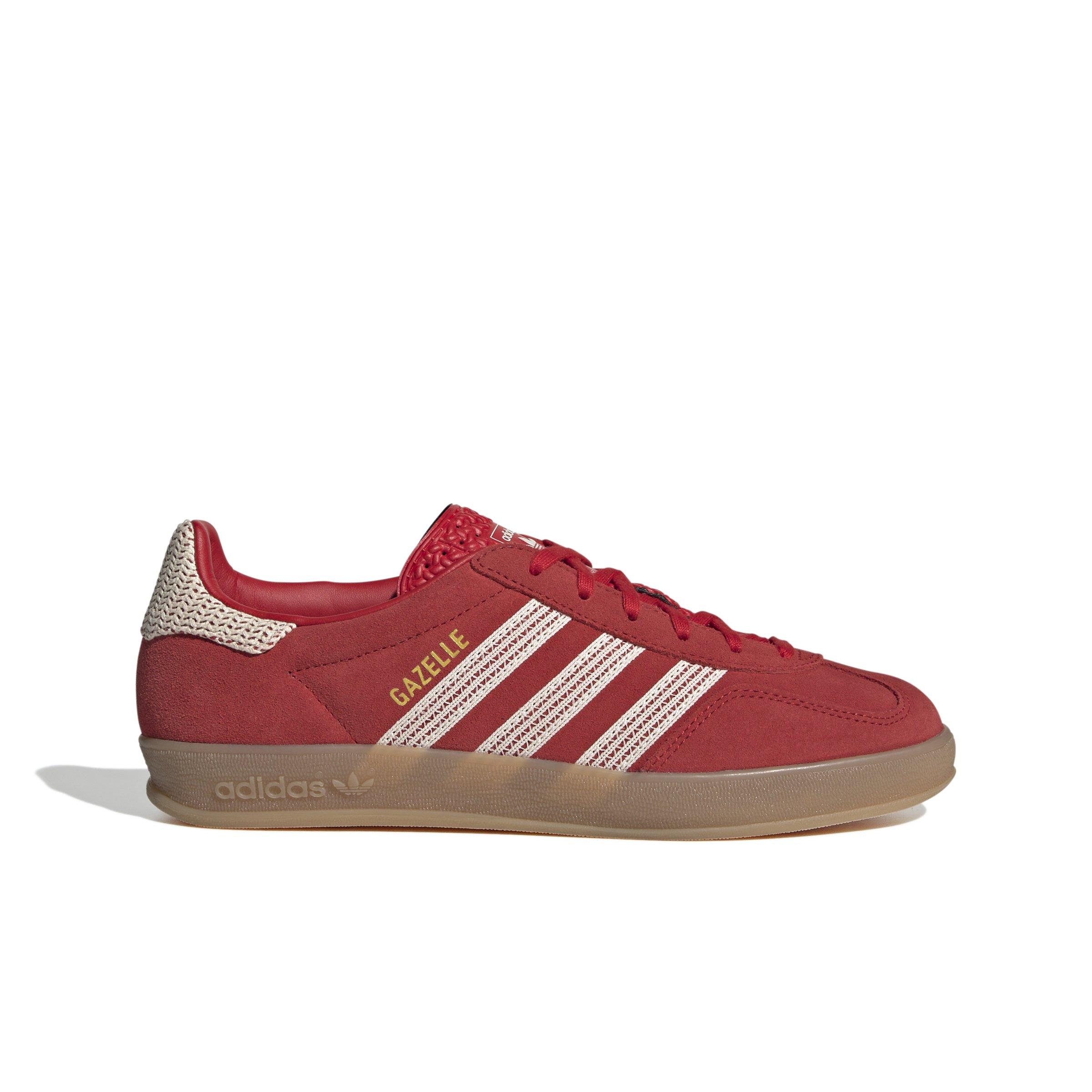 adidas Originals Gazelle "Better Scarlet/Wonder White/Gum 3" Women's Shoe - SCARLET/WHITE/GUM Thumbnail View 1