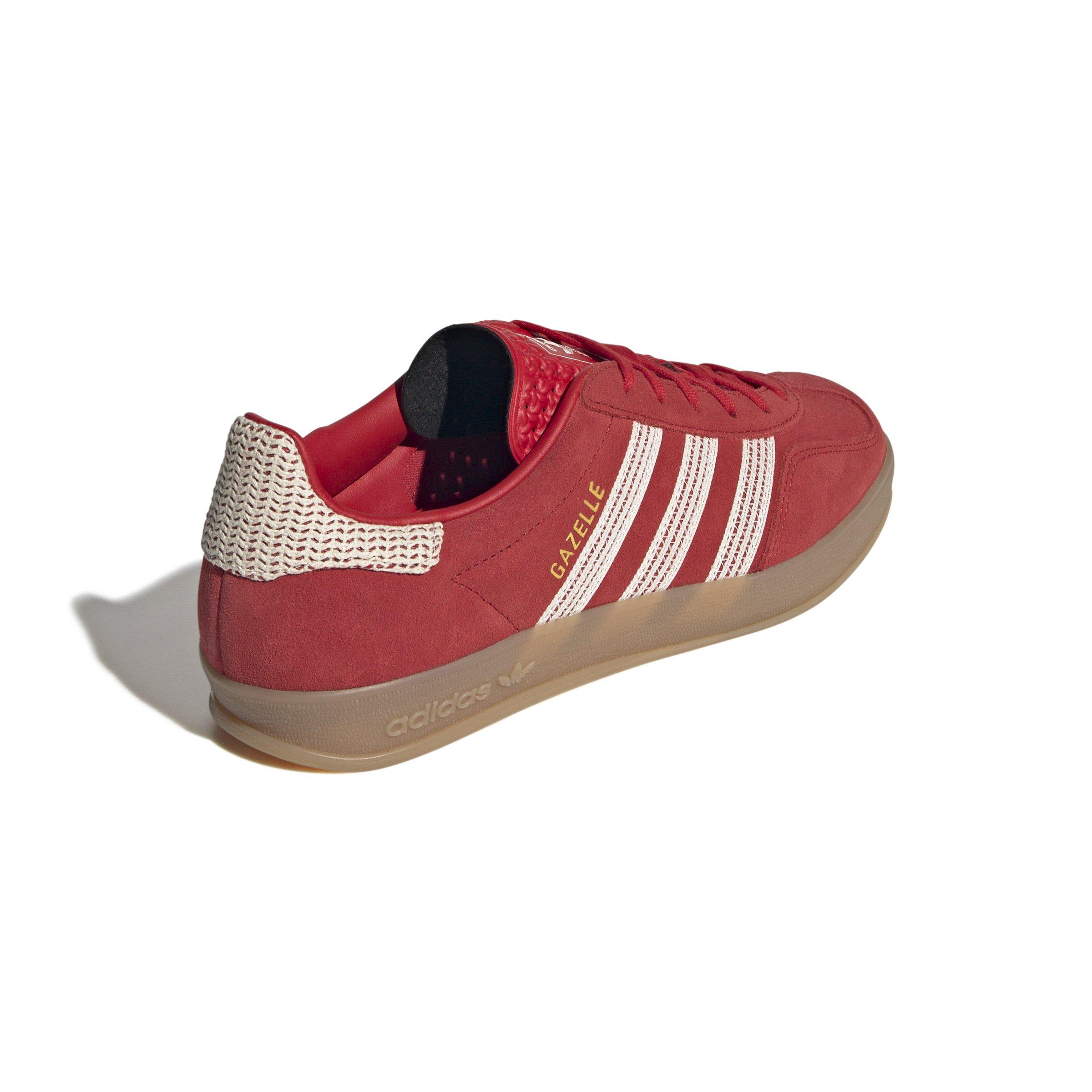 adidas Originals Gazelle "Better Scarlet/Wonder White/Gum 3" Women's Shoe - SCARLET/WHITE/GUM Thumbnail View 4