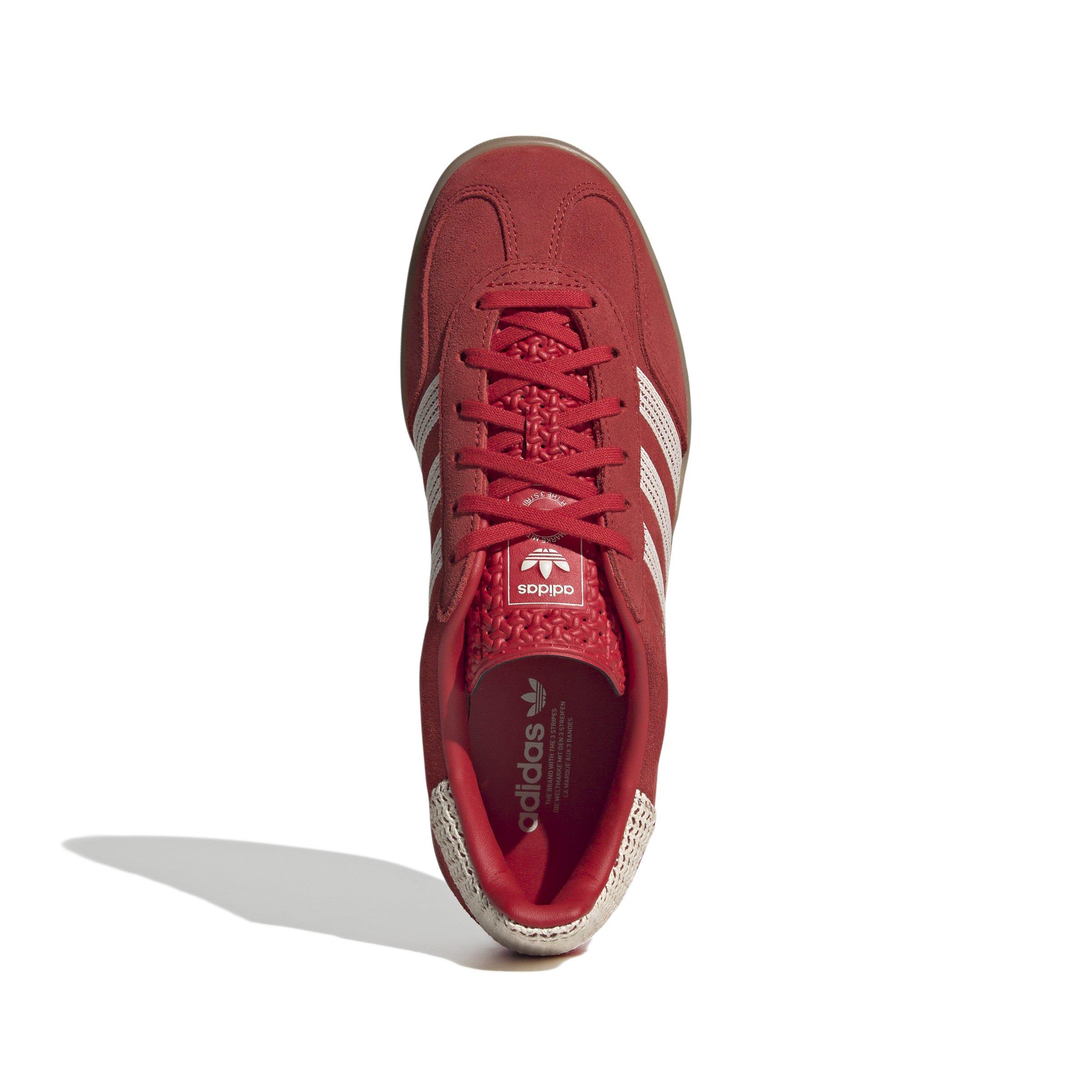 adidas Originals Gazelle "Better Scarlet/Wonder White/Gum 3" Women's Shoe - SCARLET/WHITE/GUM Thumbnail View 5