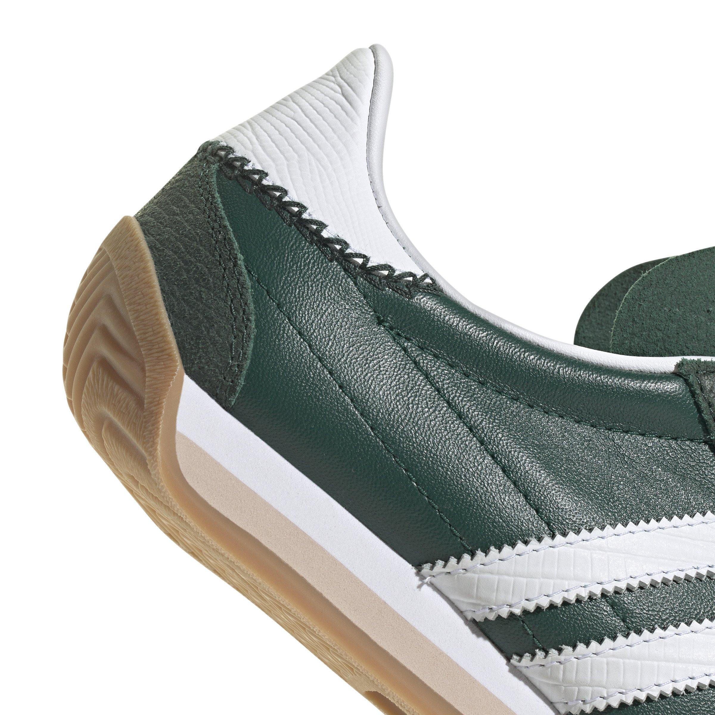 adidas Originals Country OG "Collegiate Green/Ftwr White/Shadow Green" Women's Shoe - GREEN/WHITE/GREEN Thumbnail View 7