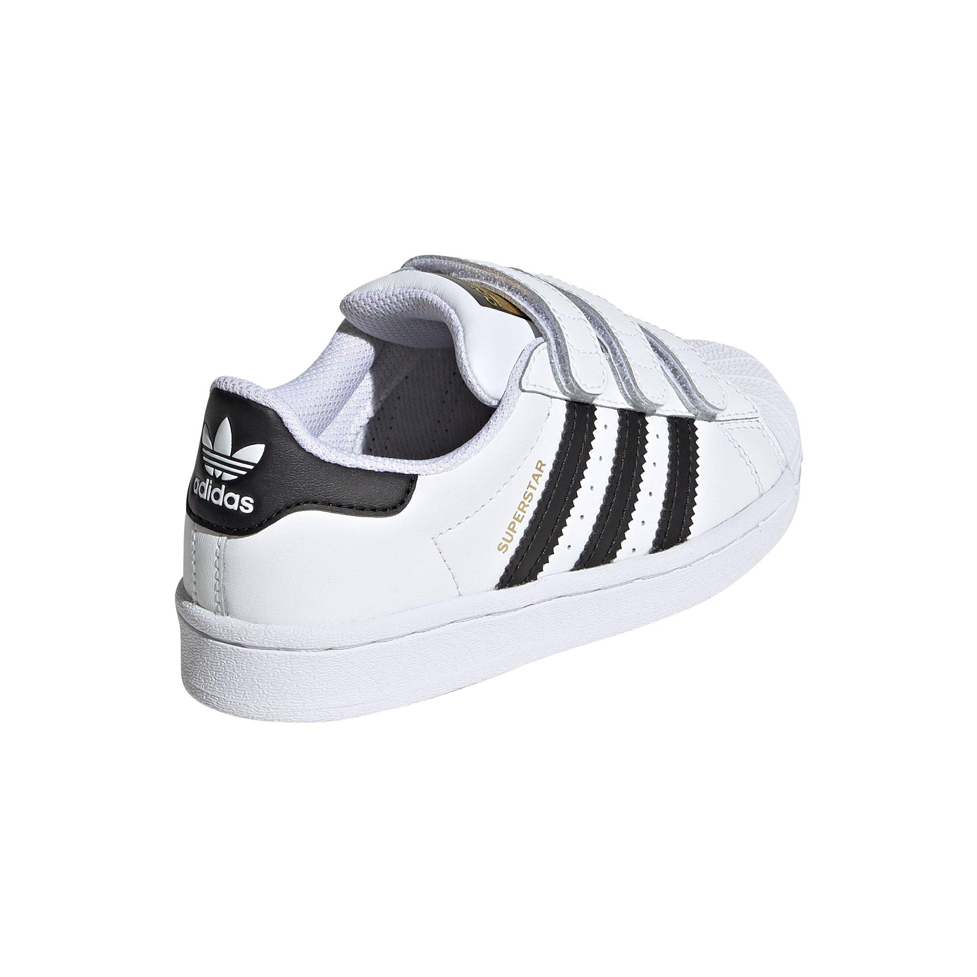 adidas Originals Superstar Velcro "White/Black" Preschool Boys'