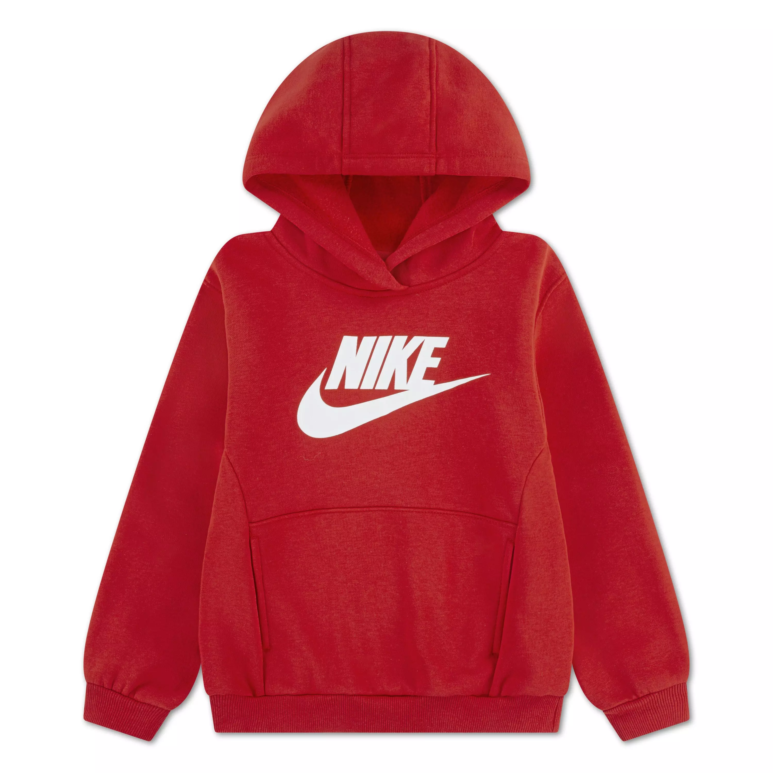 Nike Little Kids' Sportswear Club Fleece HBR Hoodie - Red - RED
