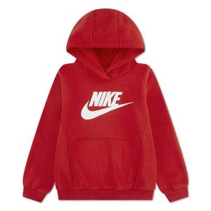 Nike Little Kids' Sportswear Club Fleece HBR Hoodie -Red