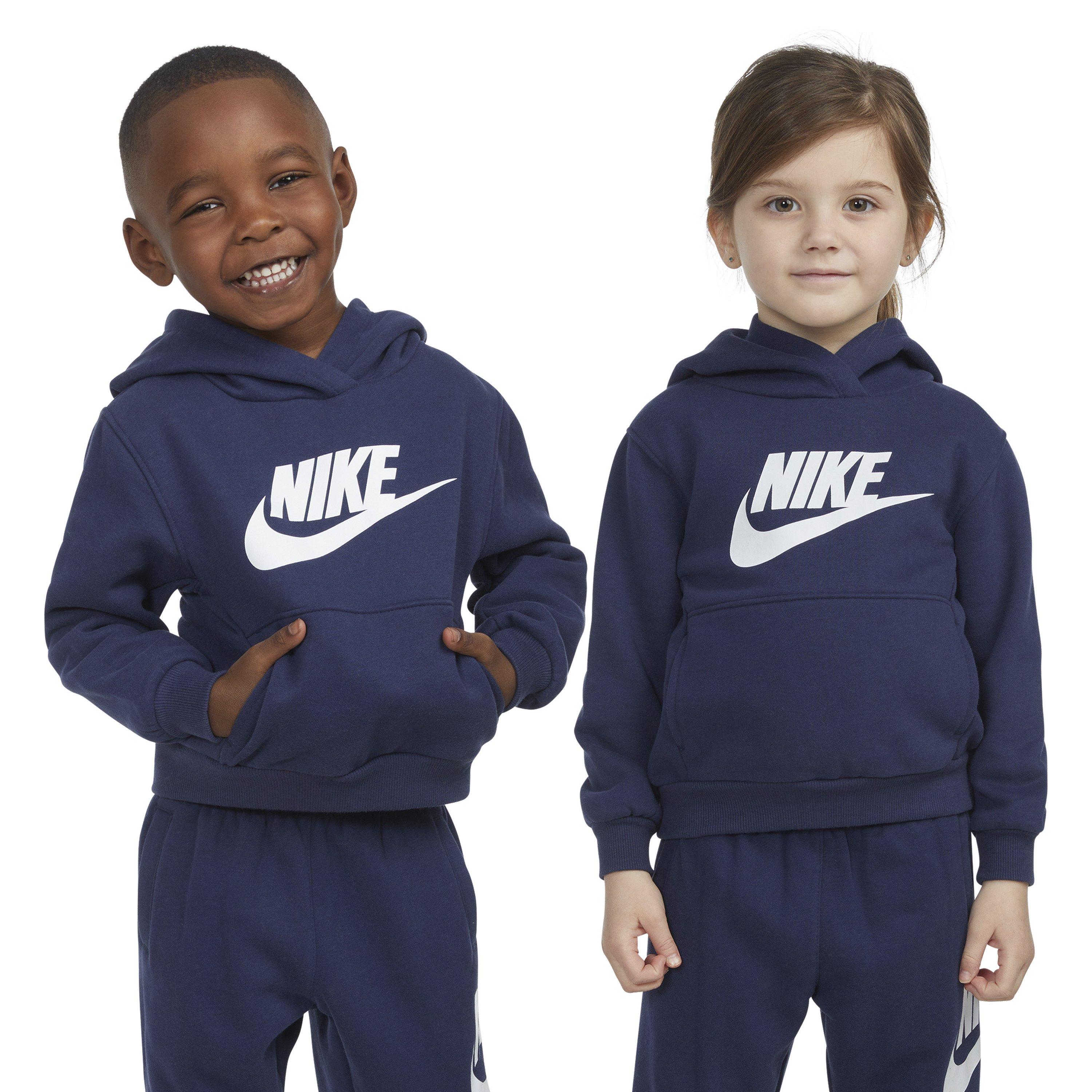Nike Toddler Sportswear Club Fleece HBR Hoodie - Navy - NAVY Thumbnail View 1