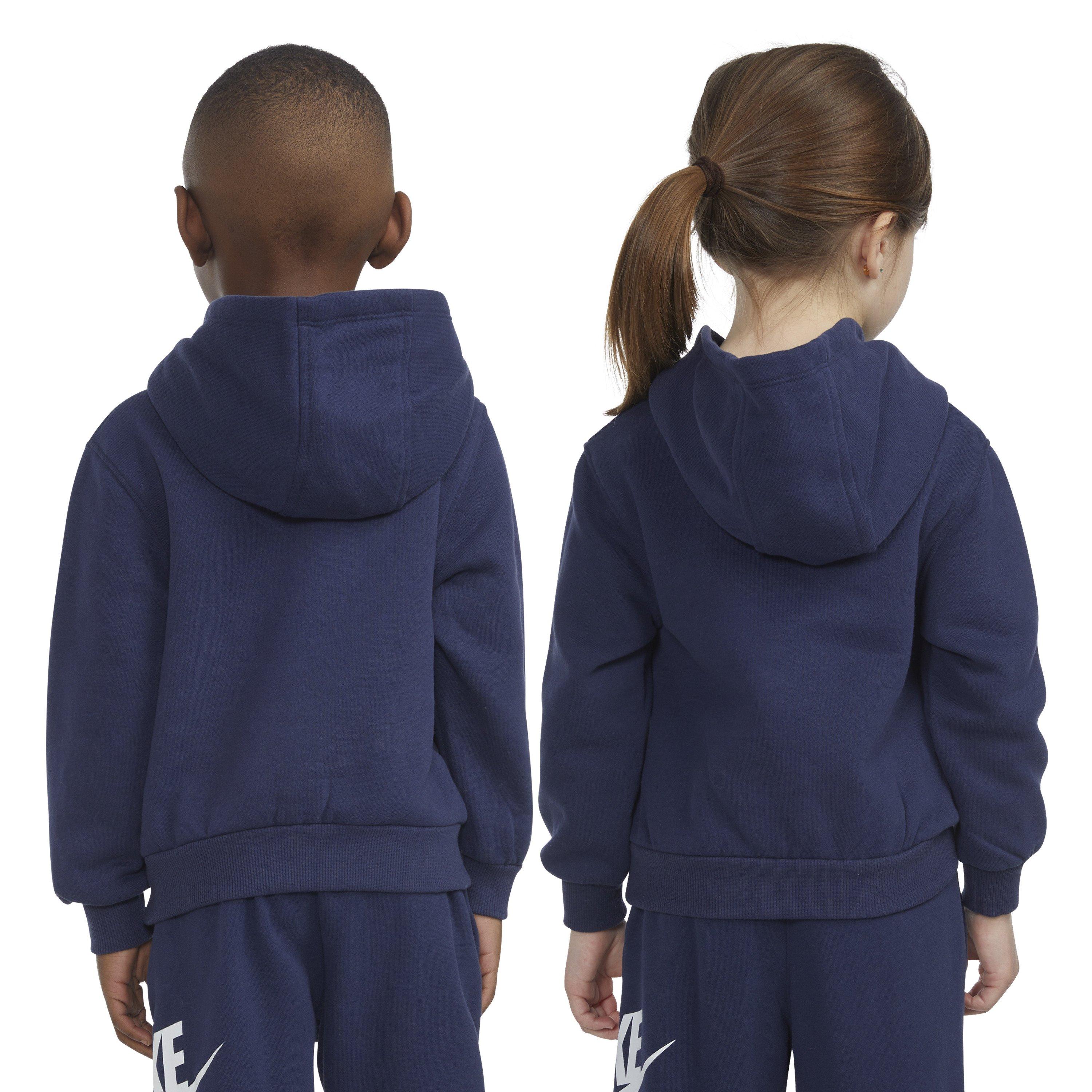 Nike Toddler Sportswear Club Fleece HBR Hoodie -Navy - NAVY Thumbnail View 2