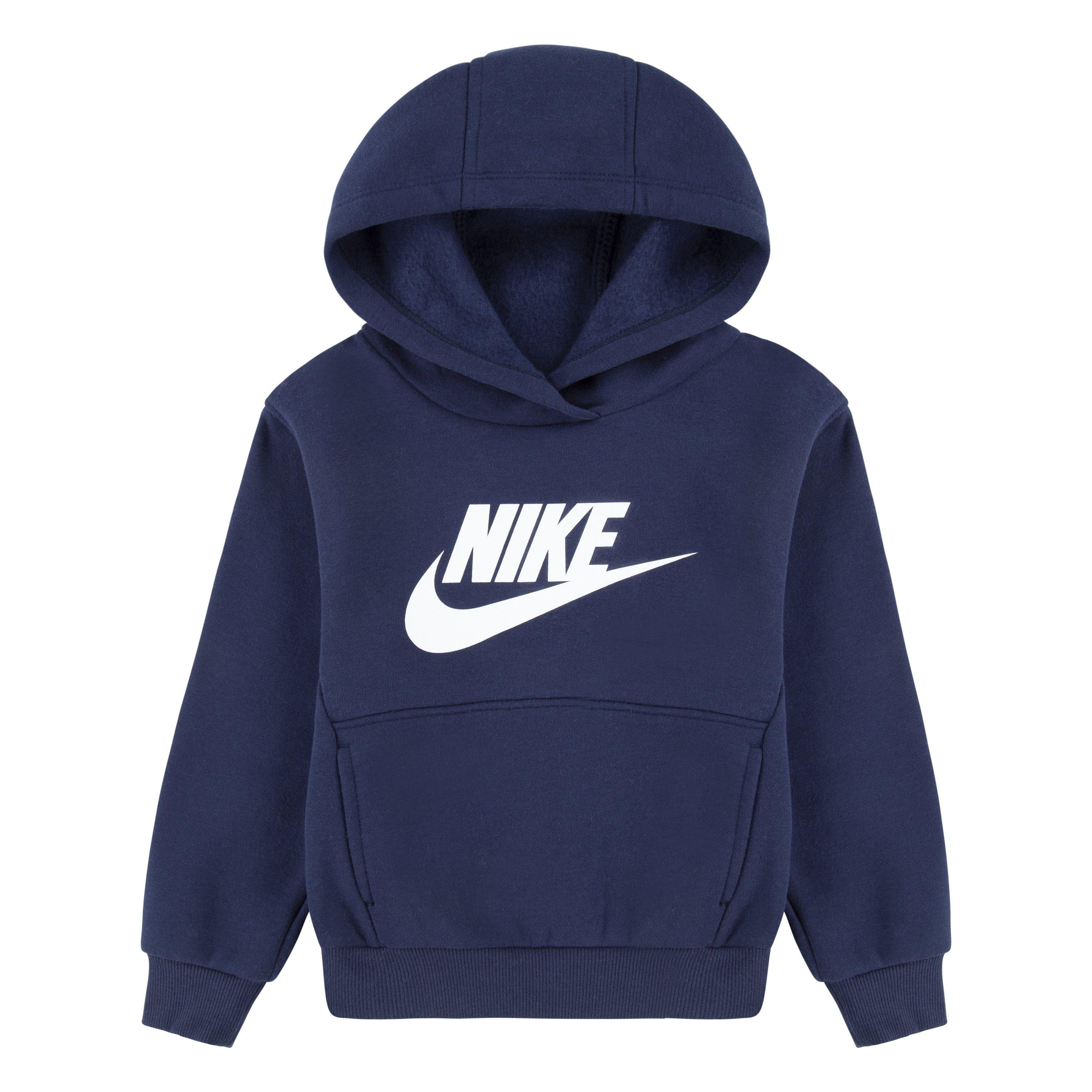 Nike Toddler Sportswear Club Fleece HBR Hoodie -Navy - NAVY Thumbnail View 6
