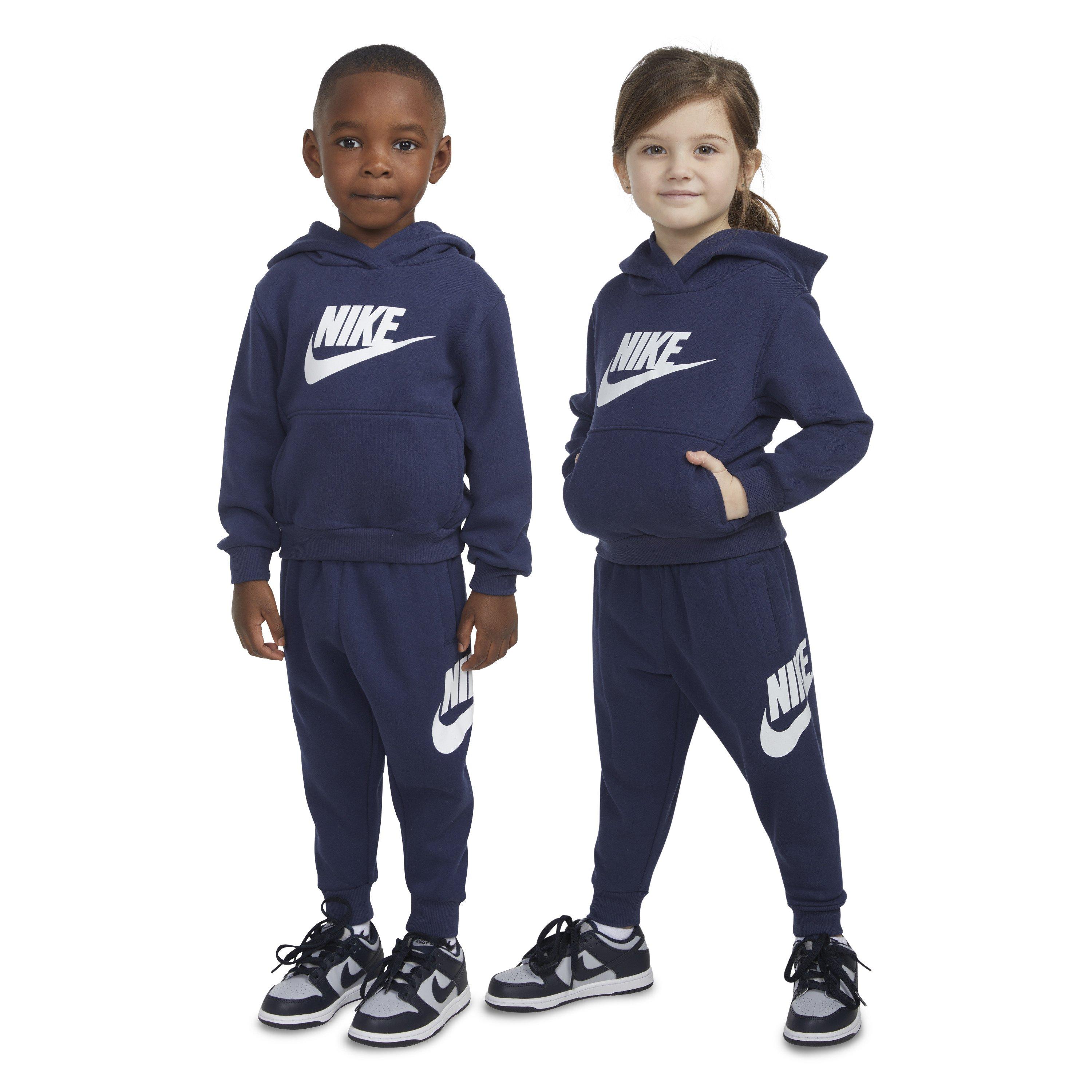 Nike Toddler Sportswear Club Fleece HBR Hoodie - Navy - NAVY Thumbnail View 8