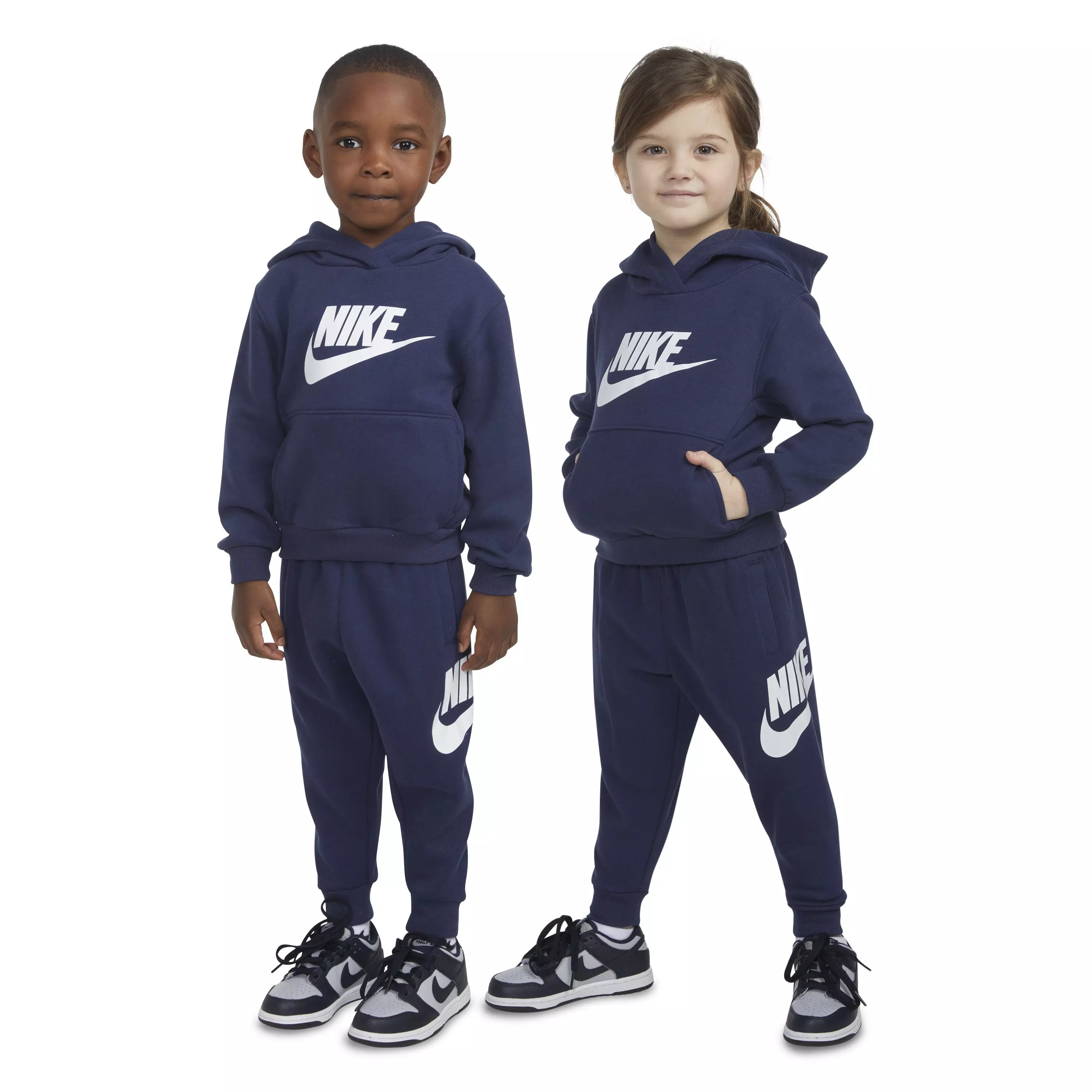 Nike Toddler Sportswear Club Fleece HBR Hoodie -Navy - NAVY
