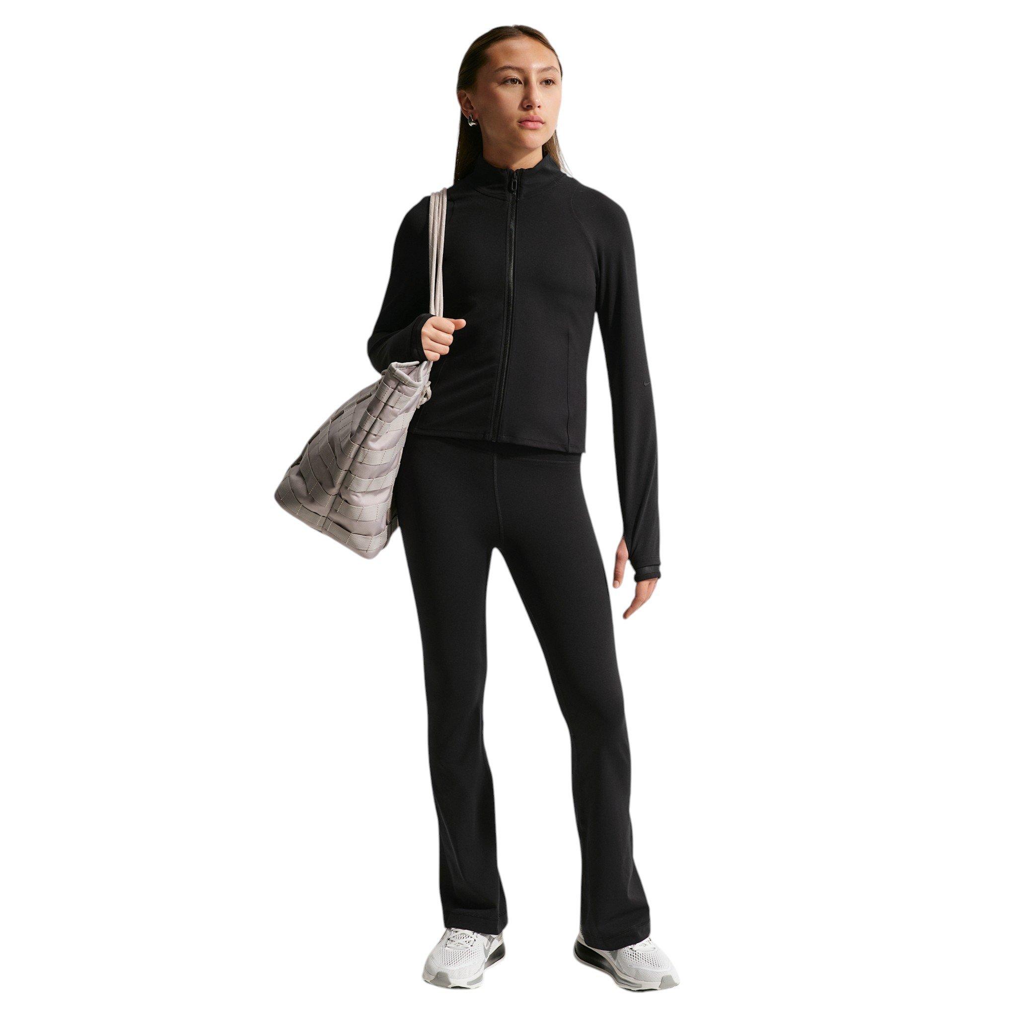 Nike MAVN Big Girls' Black High-Waisted Leggings