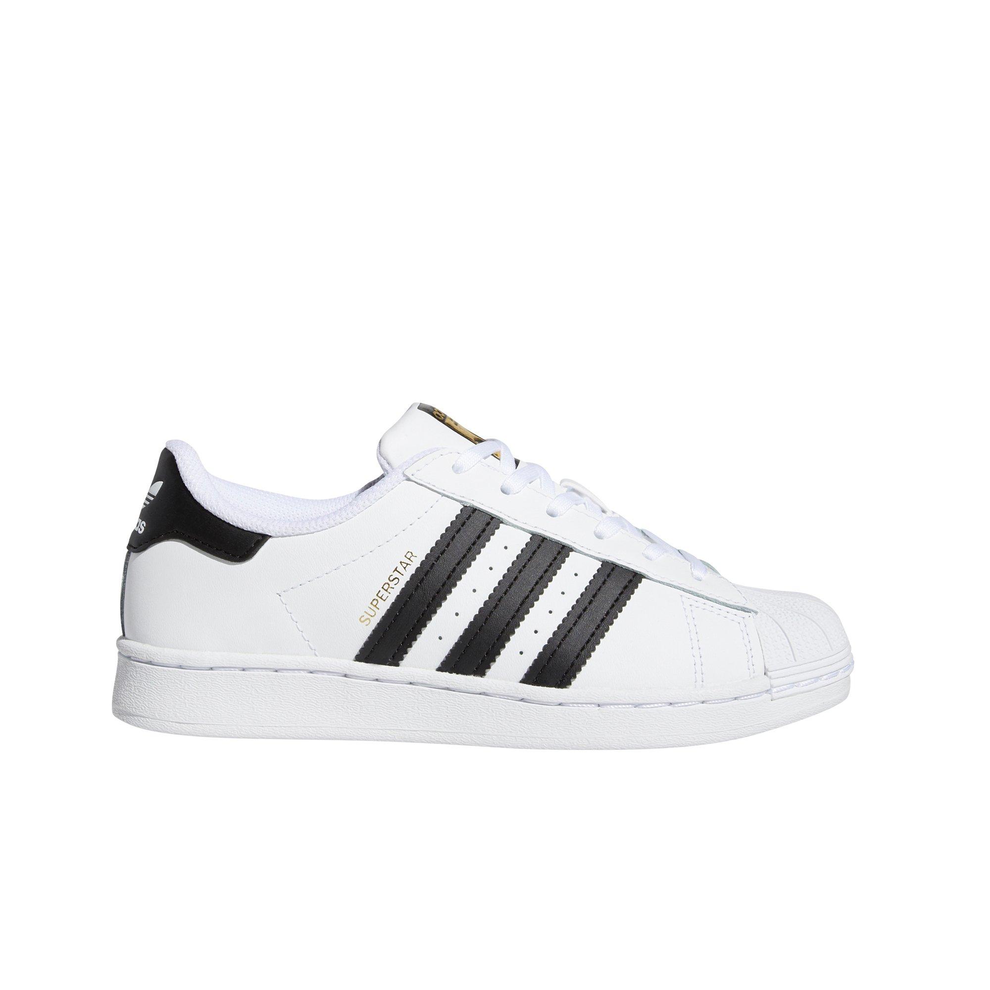 adidas Originals Superstar "White/Black" Preschool Boys' Shoe - BLACK/WHITE Thumbnail View 1