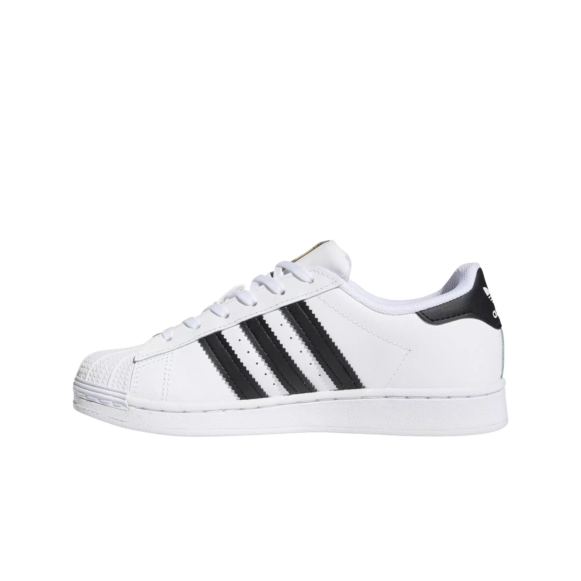 adidas Originals Superstar "White/Black" Preschool Boys' Shoe - BLACK/WHITE