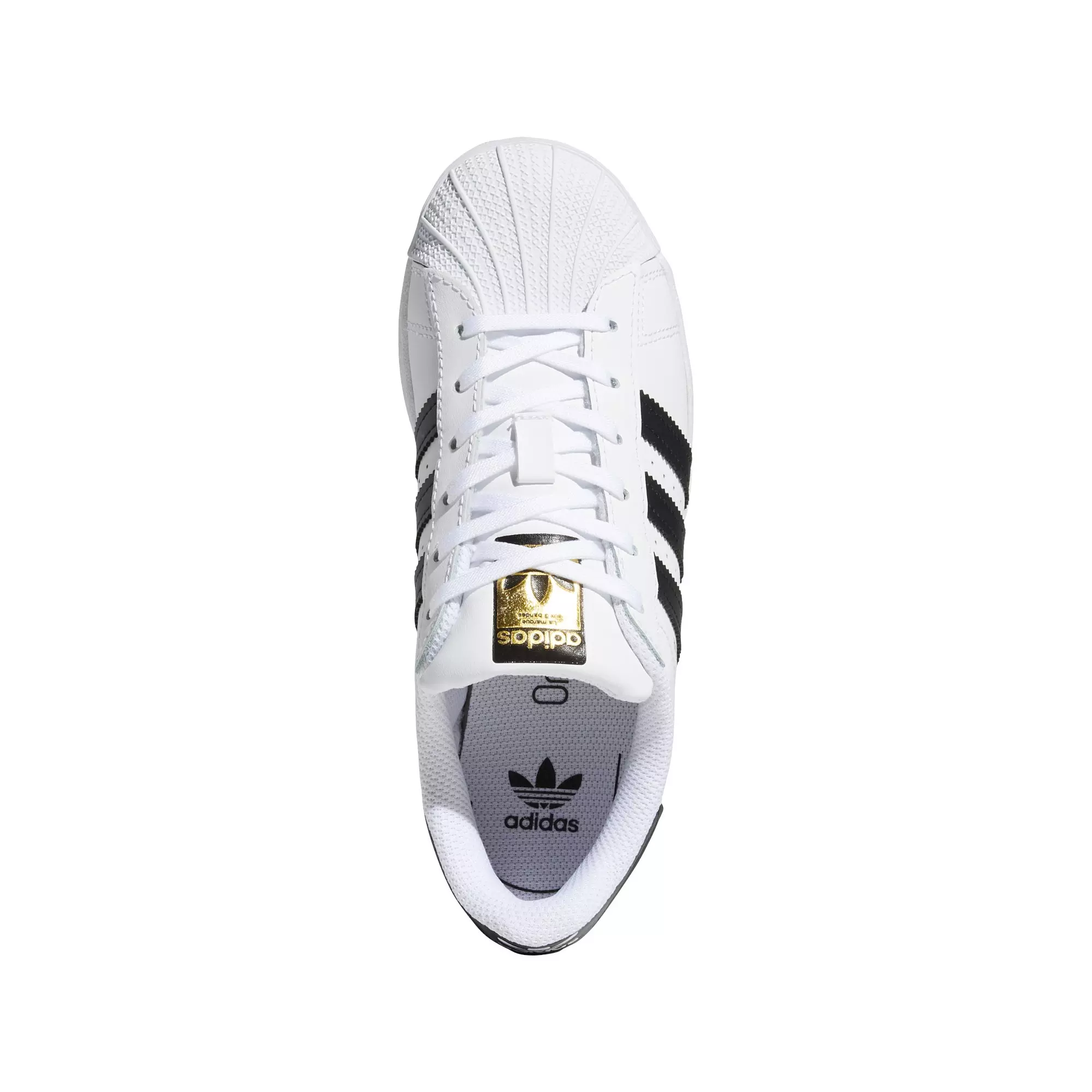 adidas Originals Superstar "White/Black" Preschool Boys' Shoe - BLACK/WHITE