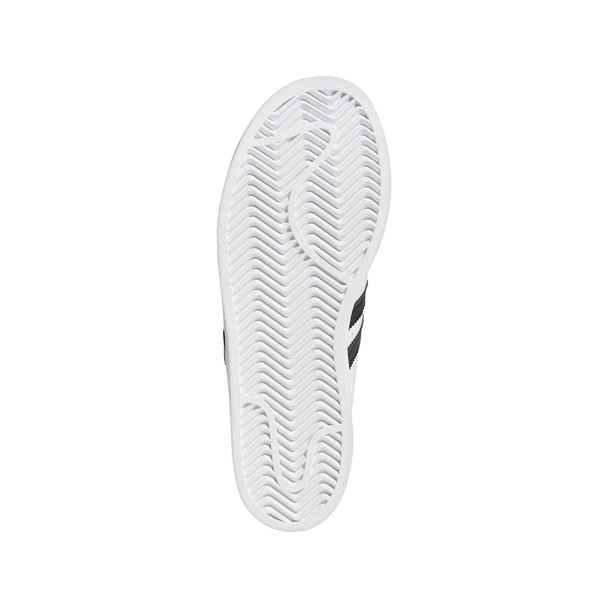 adidas Originals Superstar "White/Black" Preschool Boys' Shoe - BLACK/WHITE Thumbnail View 6