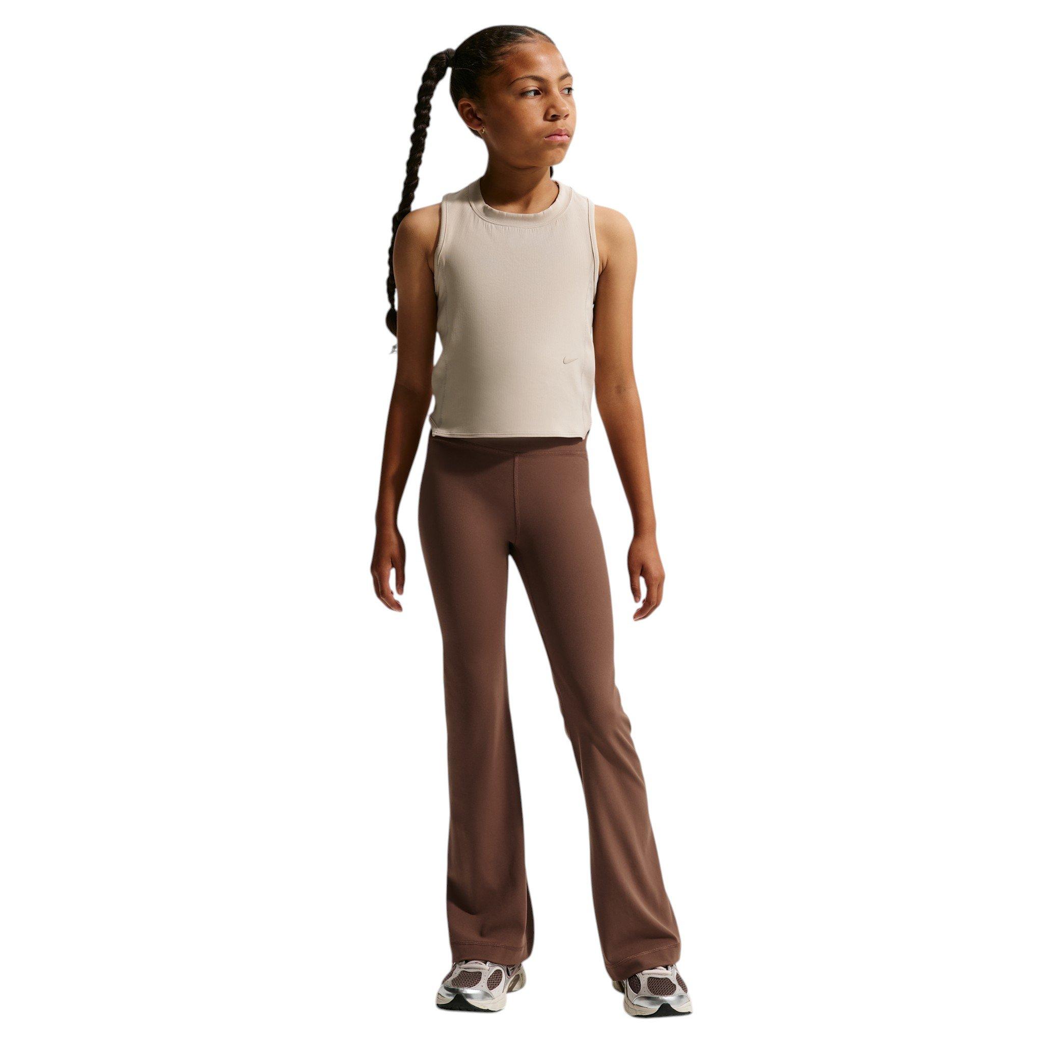 Nike Big Girls' MAVN High-Waisted Leggings - Brown - BROWN